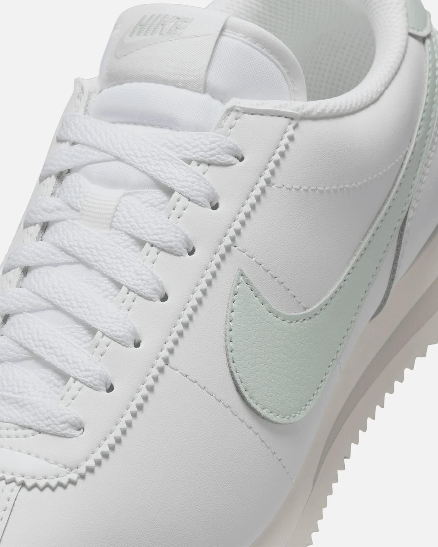 Nike Women's Cortez Summit White/Light Silver - Image 6