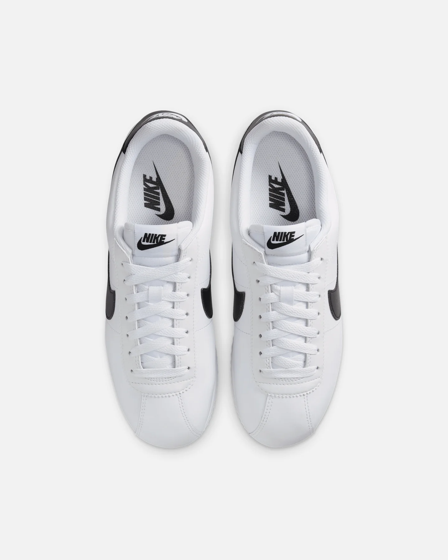 Nike Women's Cortez White/Black - Image 7