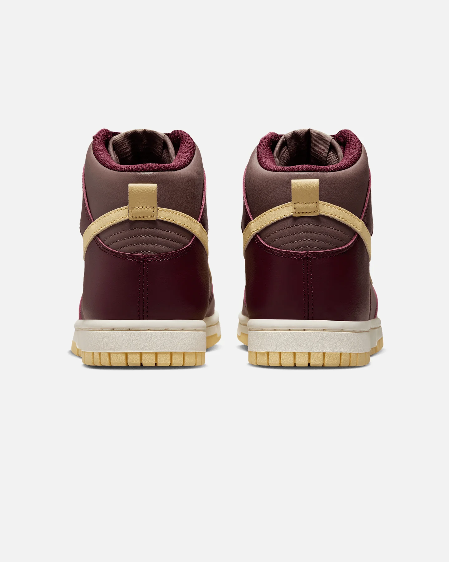 Nike Women's Dunk High Plum Eclipse/Pale Vanilla/Night Maroon - Image 3