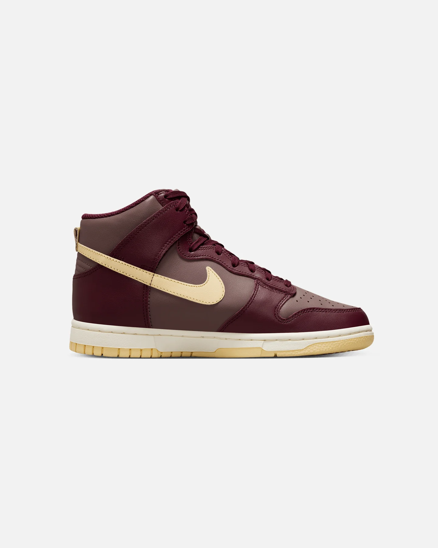 Nike Women's Dunk High Plum Eclipse/Pale Vanilla/Night Maroon - Image 4