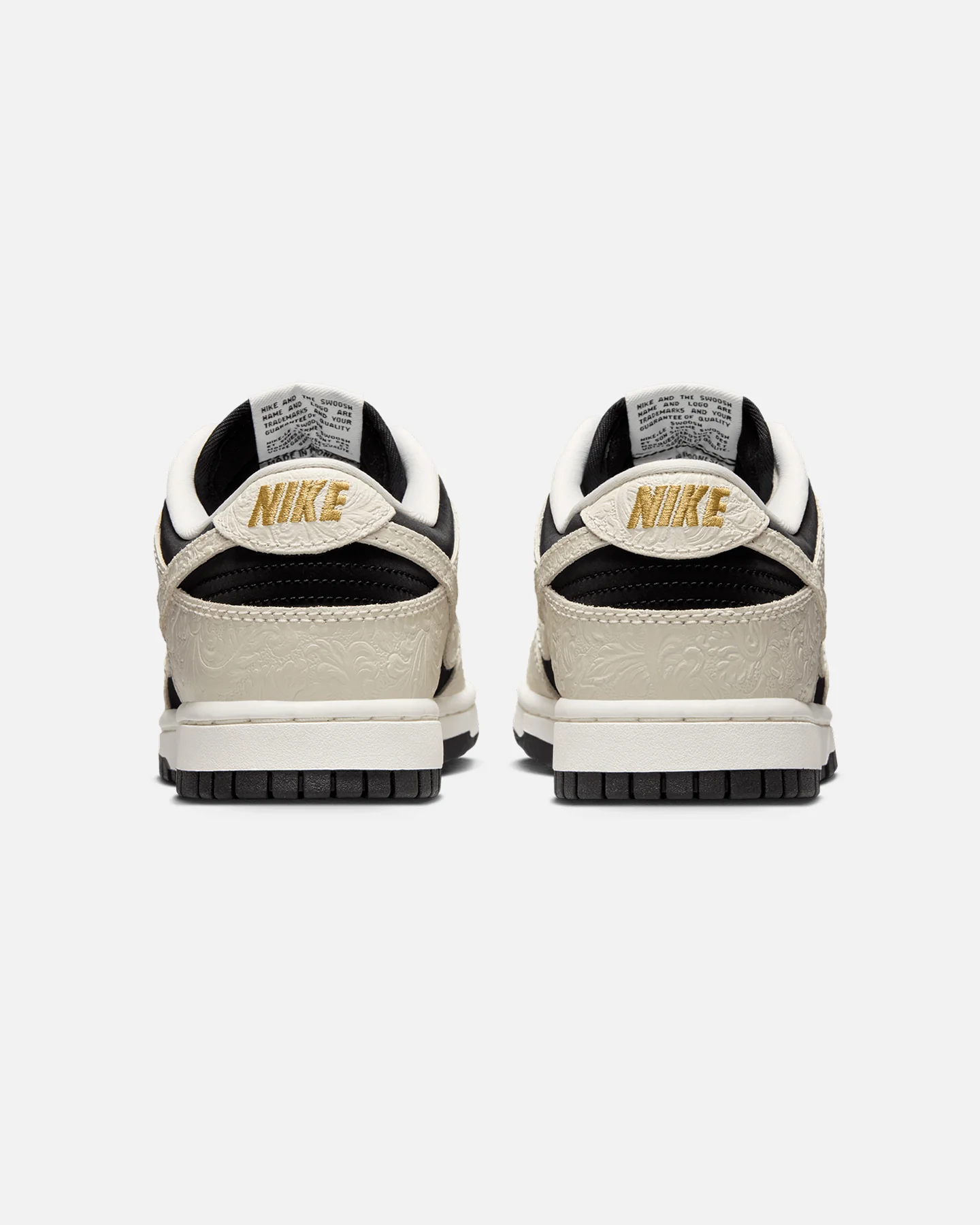 Nike Women's Dunk Low Black/Sail - Image 3