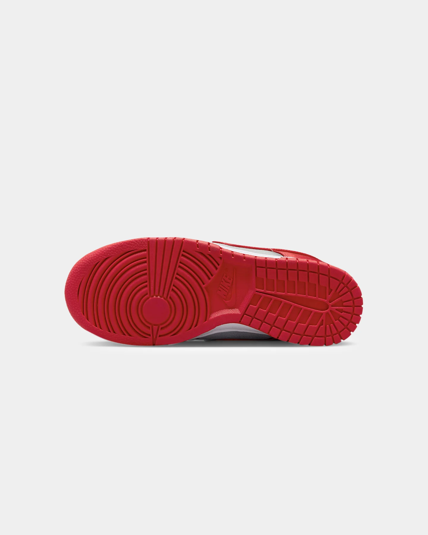 Nike Women's Dunk Low Essentials "UNLV Satin" Medium Grey/Varsity Red - Image 5