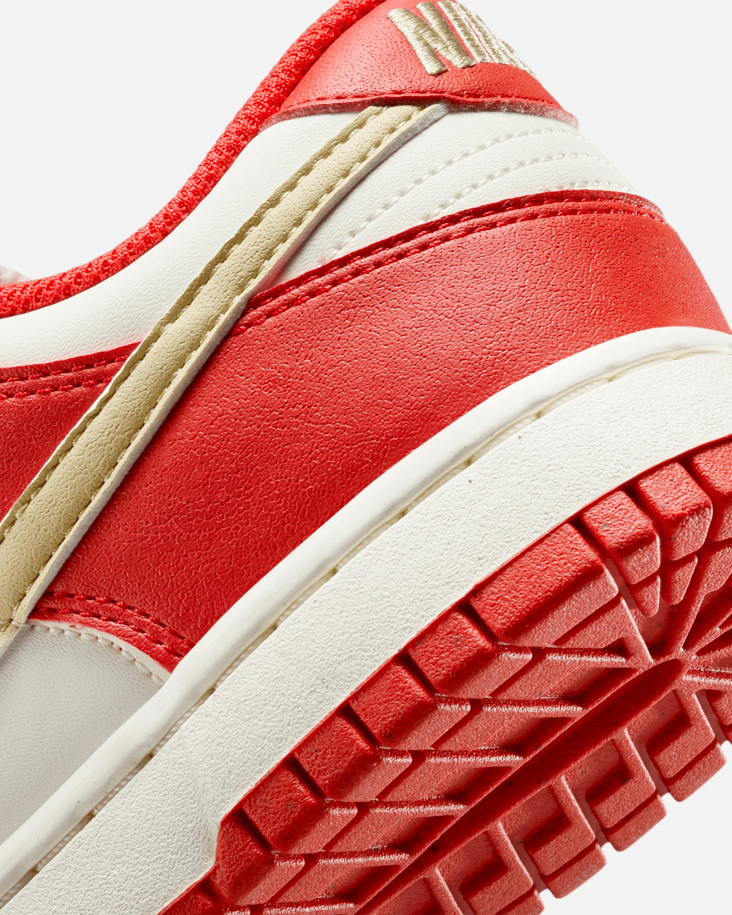 Nike Women's Dunk Low Next Nature "Light Crimson" Lt Crimson/Team Gold-Sail - Image 8