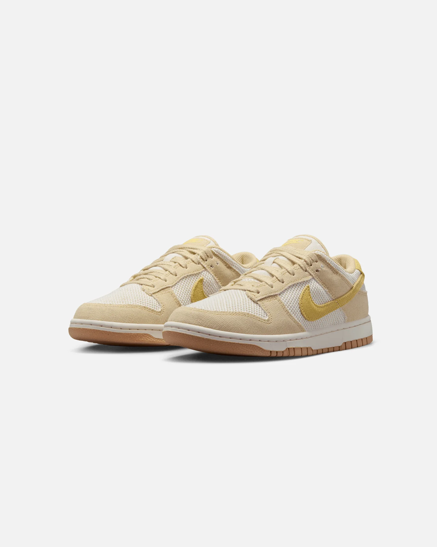 Nike Women's Dunk Low Next Nature SE "Summer" Team Gold/Soft Yellow-Pale Ivory - Image 2