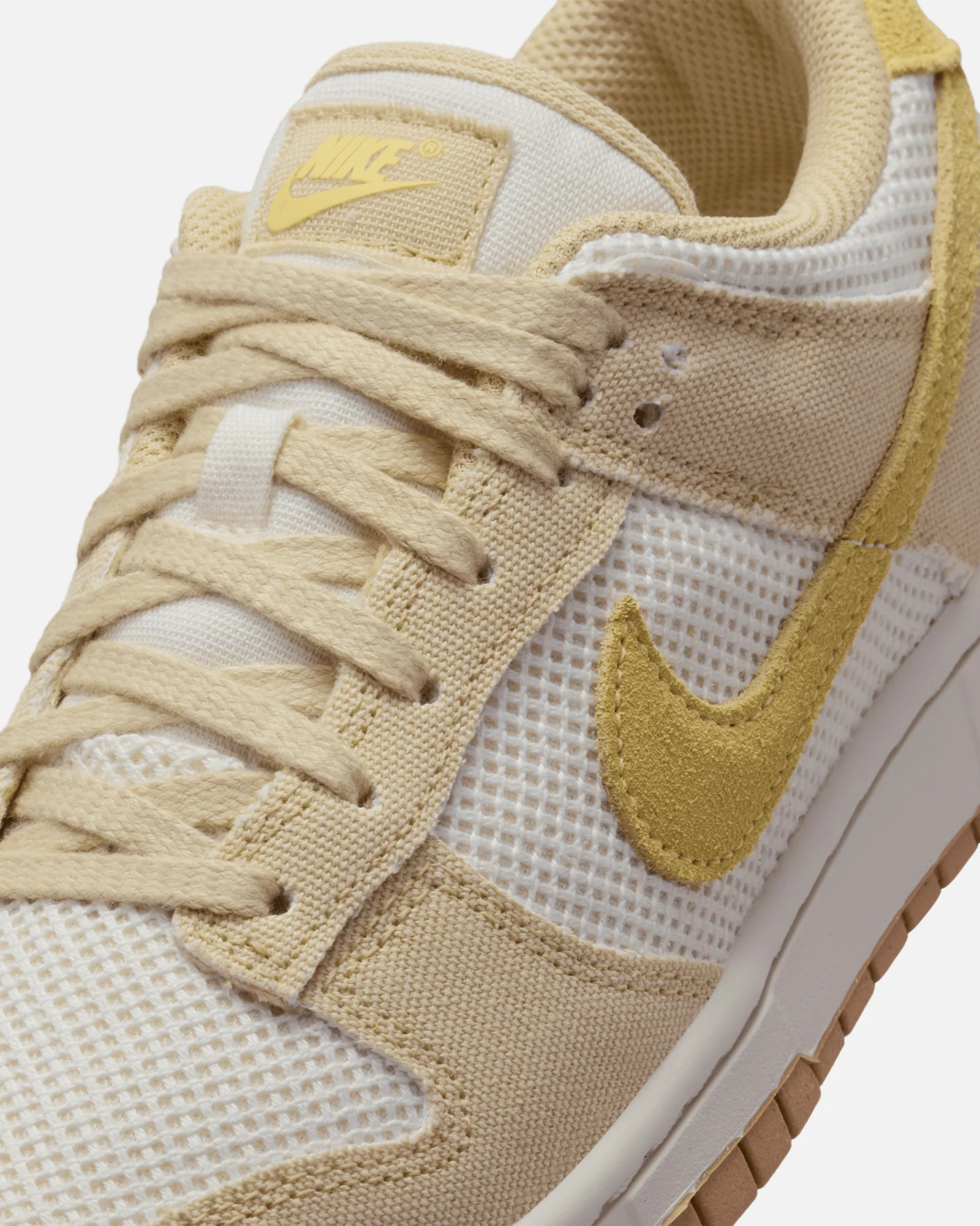 Nike Women's Dunk Low Next Nature SE "Summer" Team Gold/Soft Yellow-Pale Ivory - Image 6