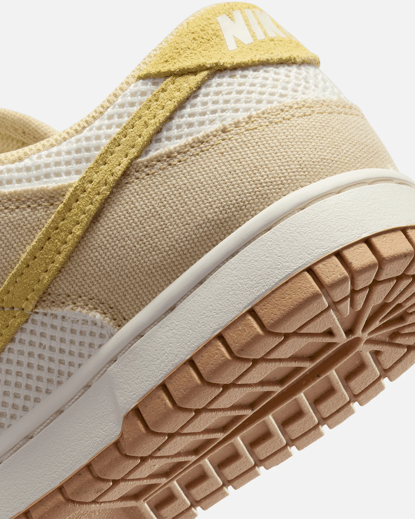 Nike Women's Dunk Low Next Nature SE "Summer" Team Gold/Soft Yellow-Pale Ivory - Image 8