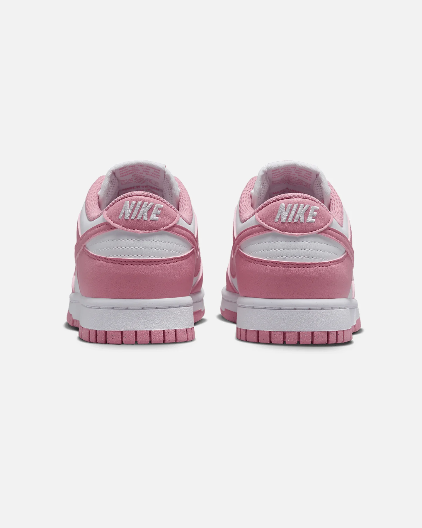 Nike Women's Dunk Low Next Nature "Elemental Pink" White/Pink - Image 3