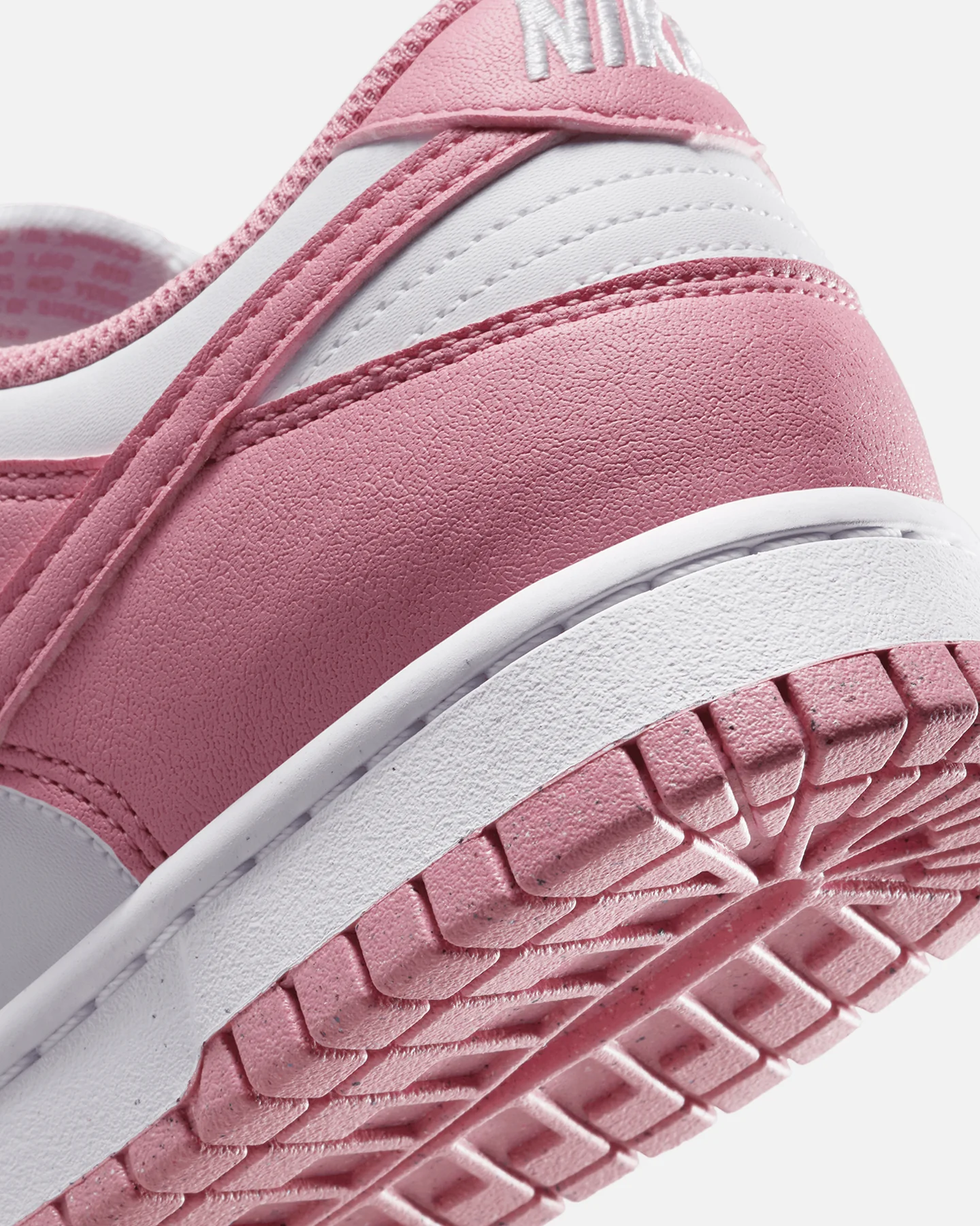 Nike Women's Dunk Low Next Nature "Elemental Pink" White/Pink - Image 8