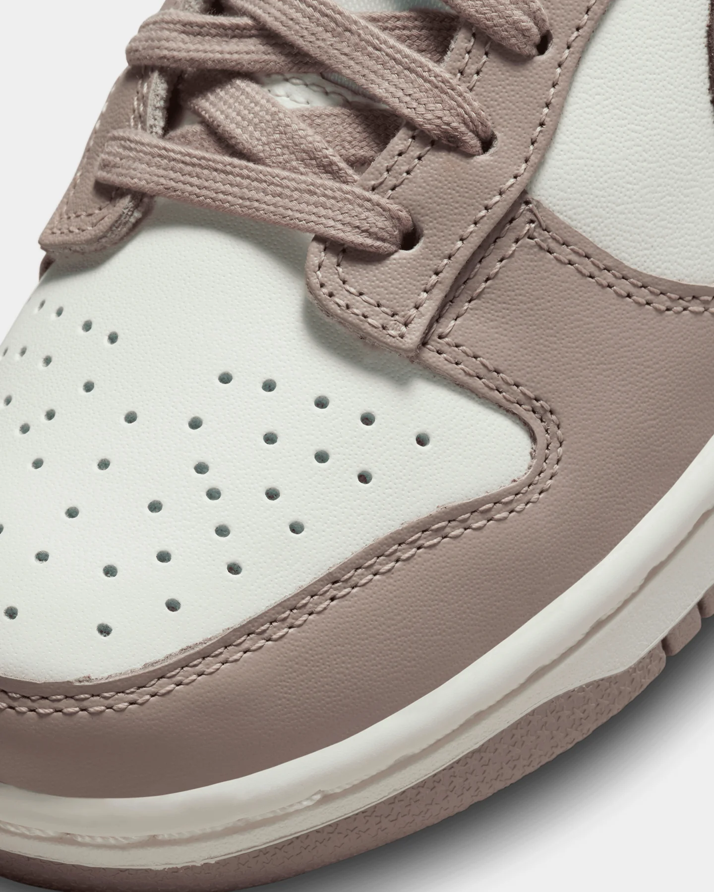Nike Women's Dunk Low "Diffused Taupe" Sail/Plum Eclipse - Image 6