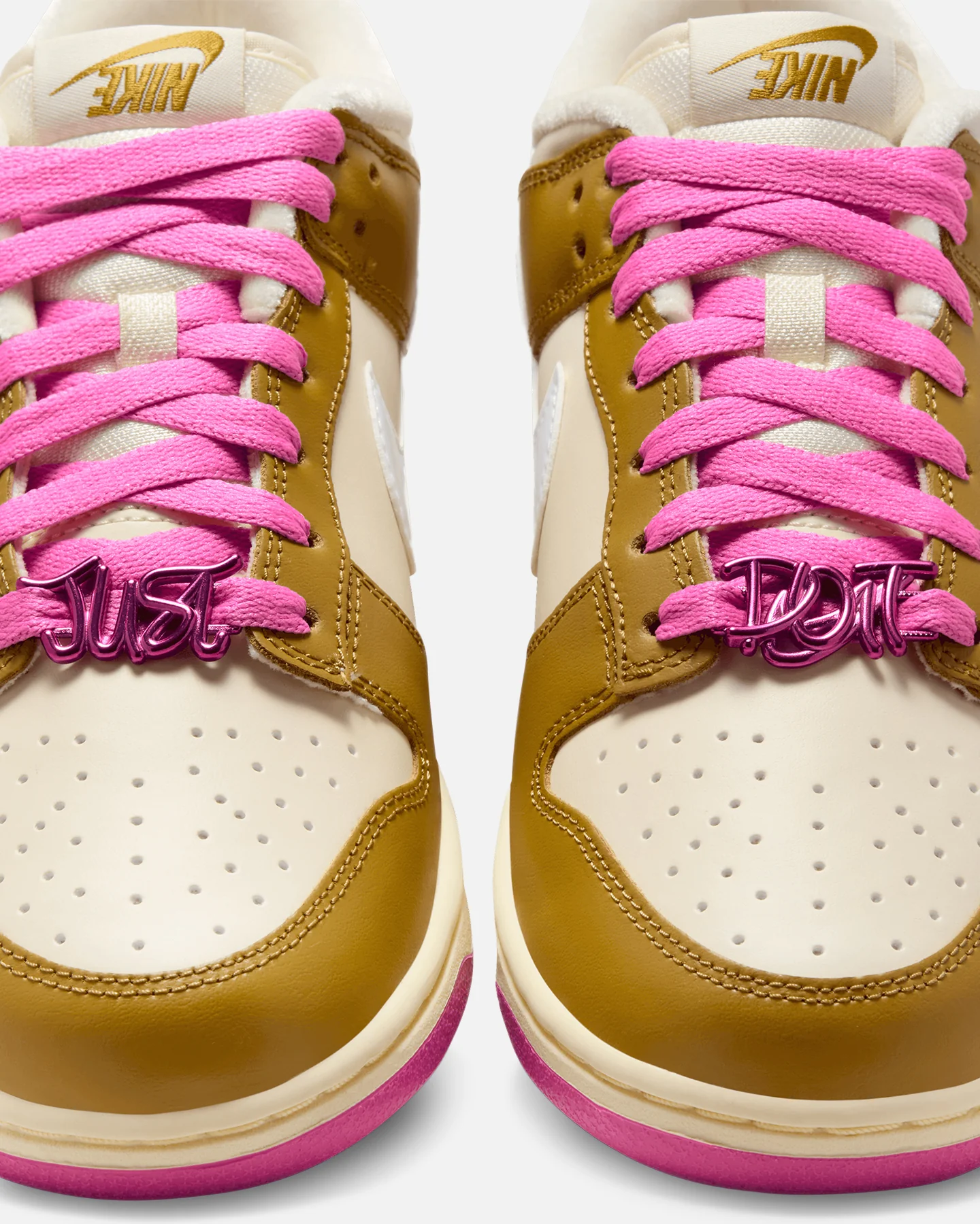 Nike Women's Dunk Low SE Bronzine/Coconut - Image 8