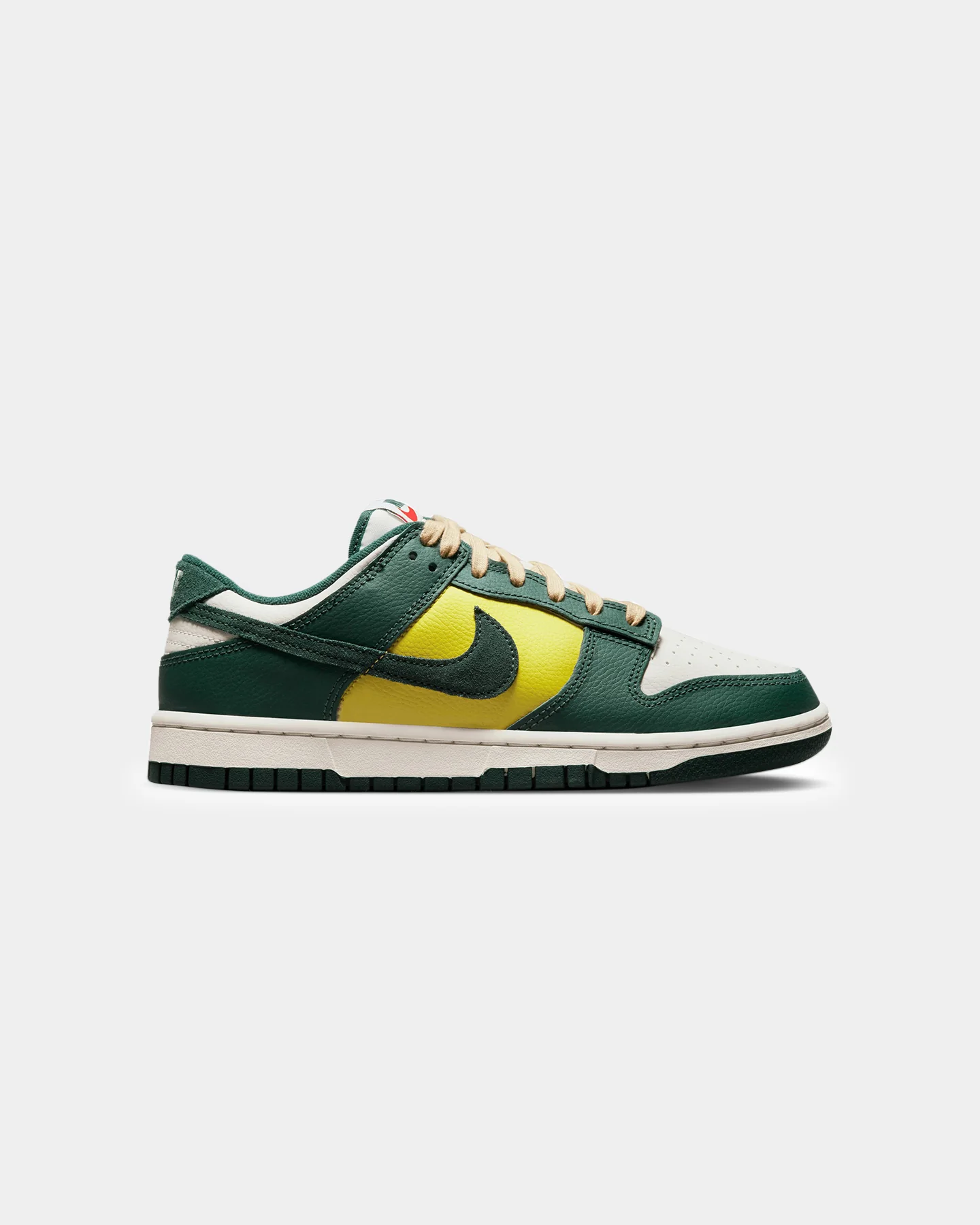 Nike Women's Dunk Low SE "Noble Green" Sail/Noble Green - Image 4