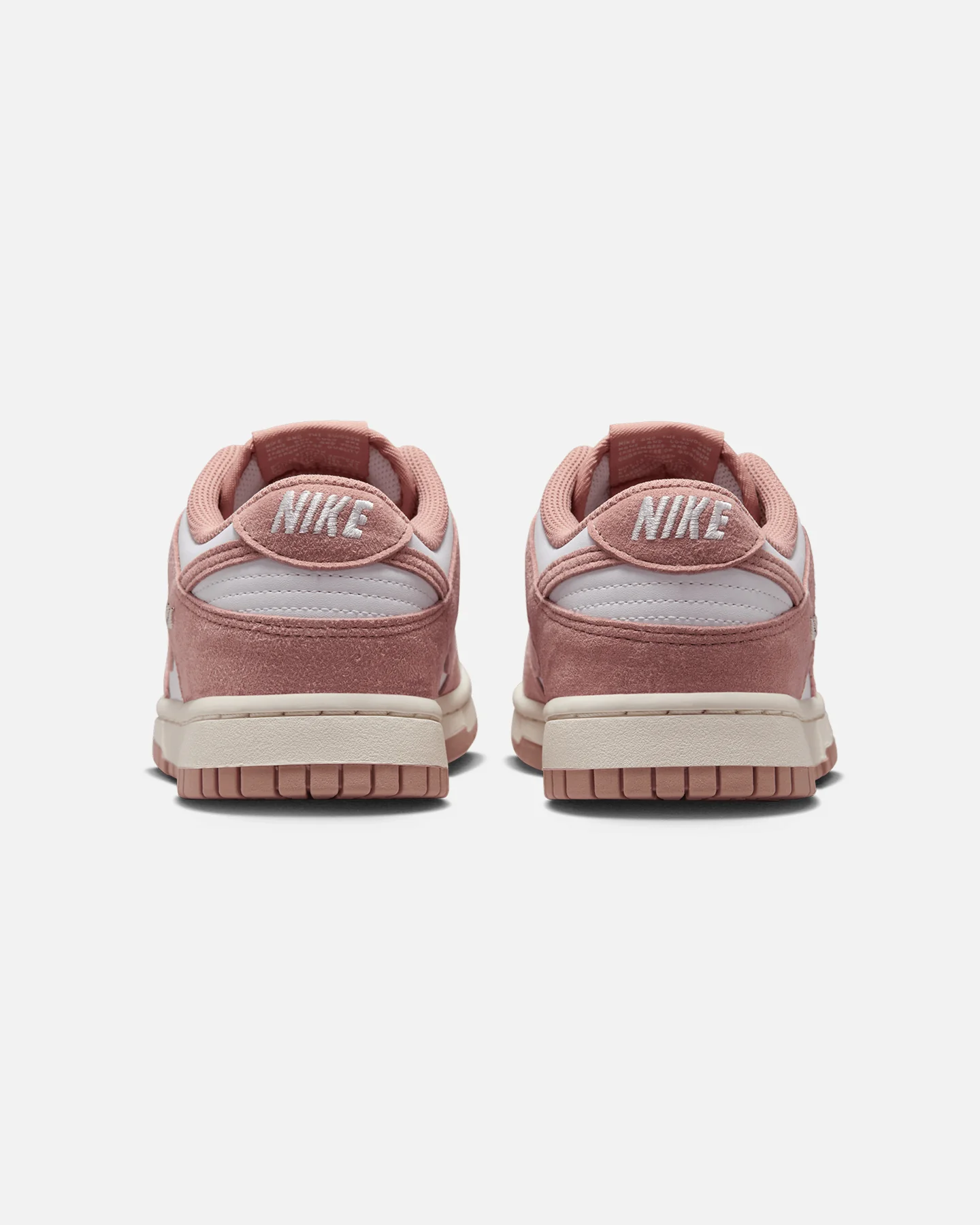 Nike Women's Dunk Low "Suede Pack" White/Pink - Image 3