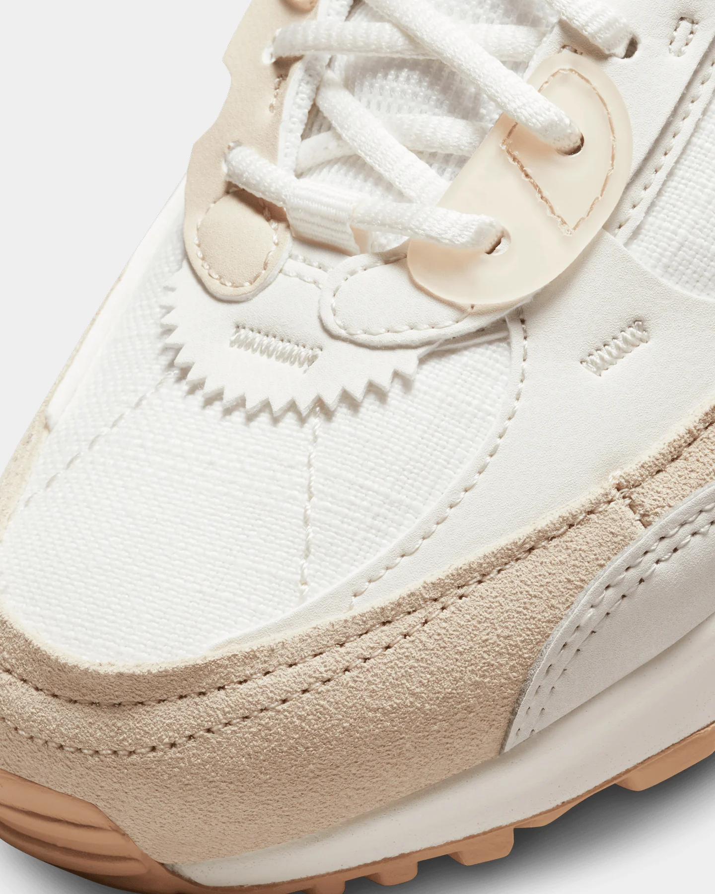 Nike Women's Nike Air Max 90 Futura Sail/Hemp-Black - Image 6