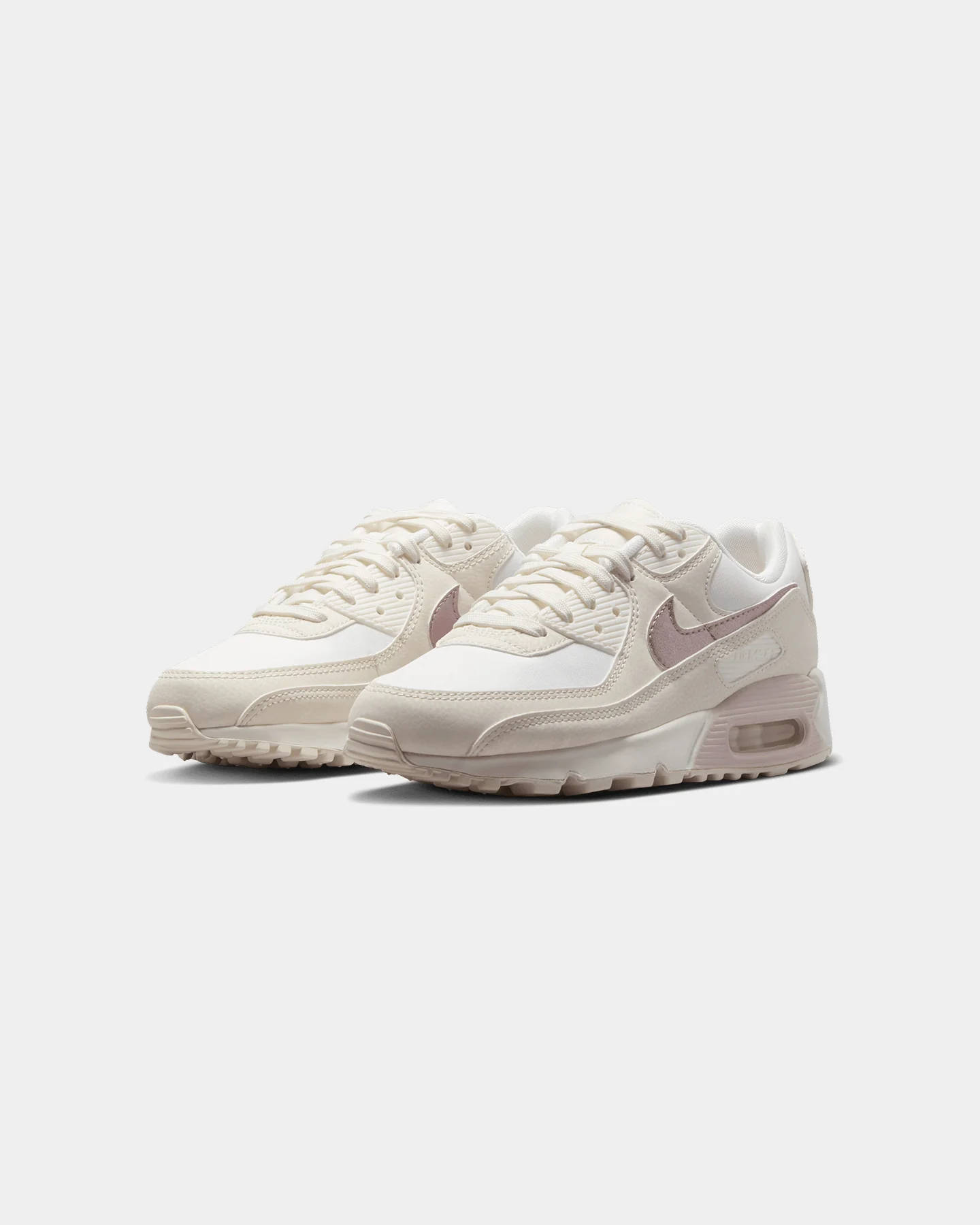 Nike Women's Nike Air Max 90 Sail/Pink Oxford - Image 2