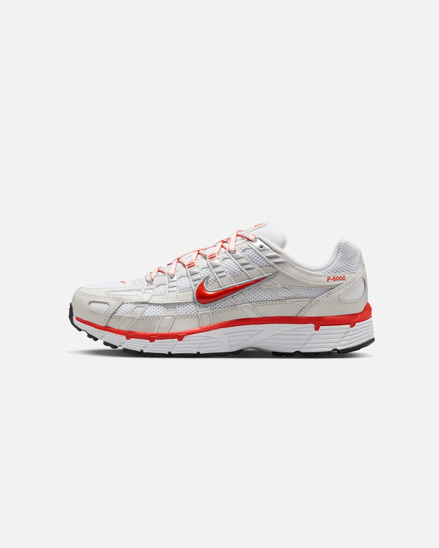 Nike Women's P-6000 White/Picante Red - Image 2