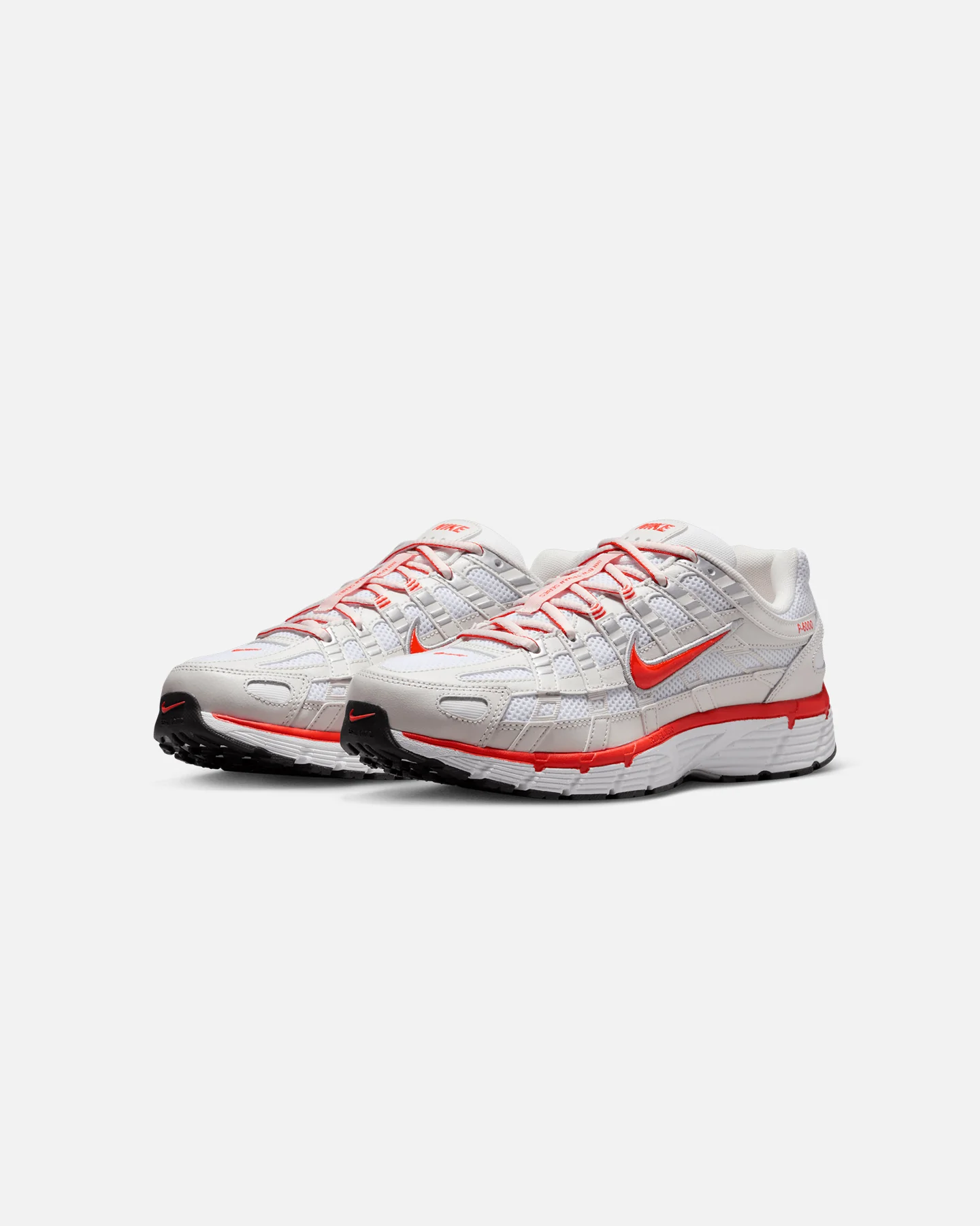 Nike Women's P-6000 White/Picante Red - Image 3