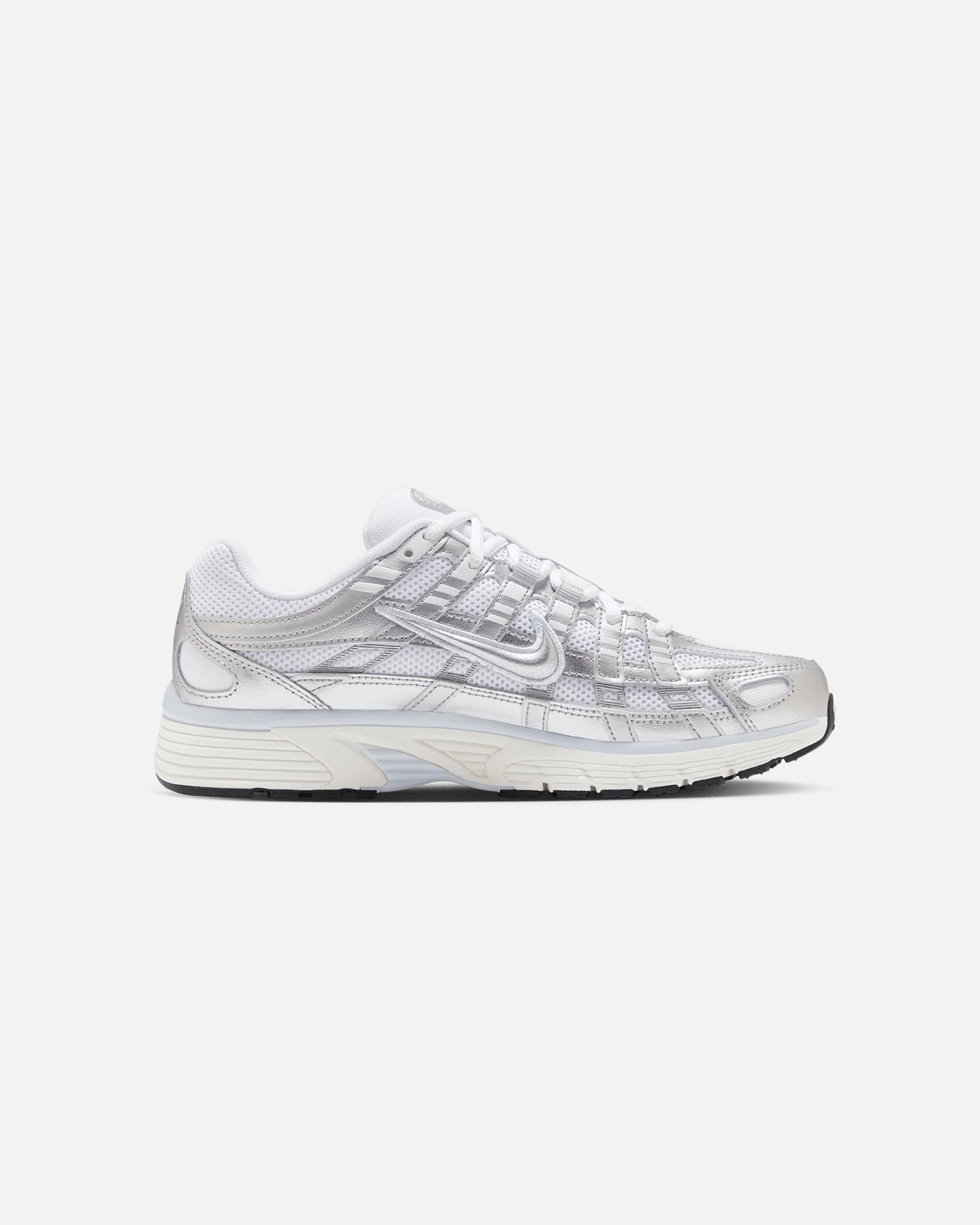Nike Women's P-6000 White/Silver - Image 4