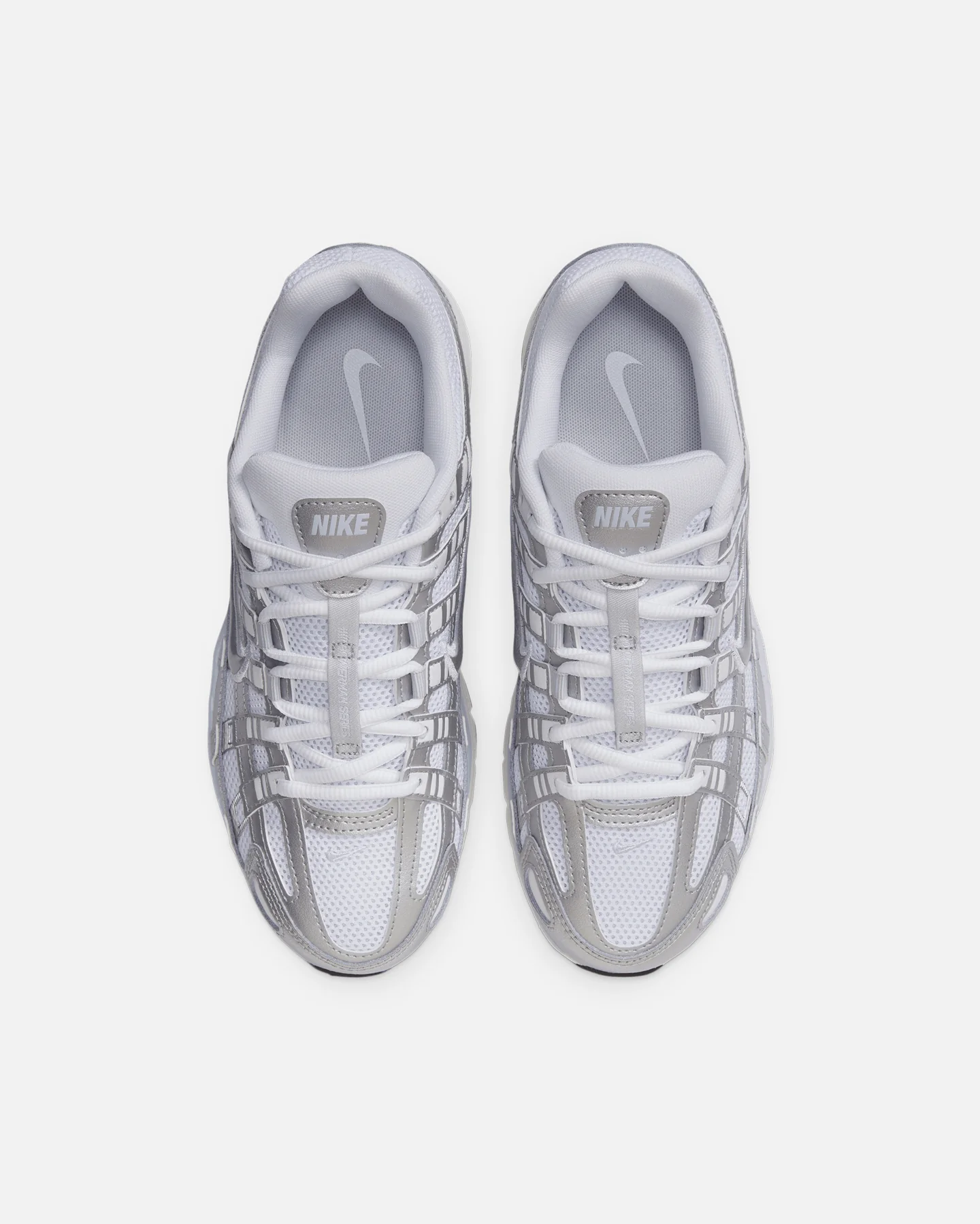 Nike Women's P-6000 White/Silver - Image 7