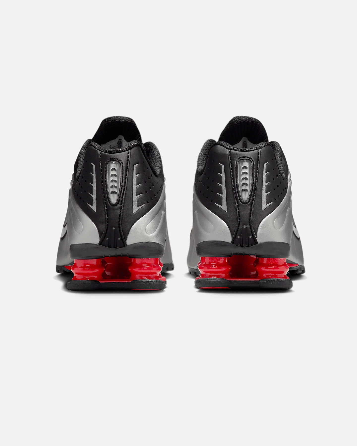 Nike Women's Shox R4 Black/Silver - Image 3
