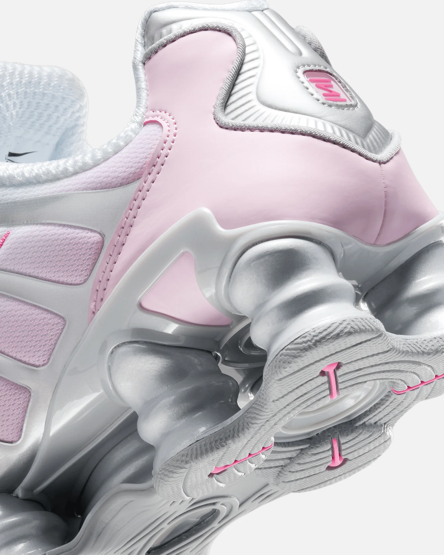 Nike Women's Shox TL "Pink Foam" Metallic Platinum/Pinksicle - Image 7