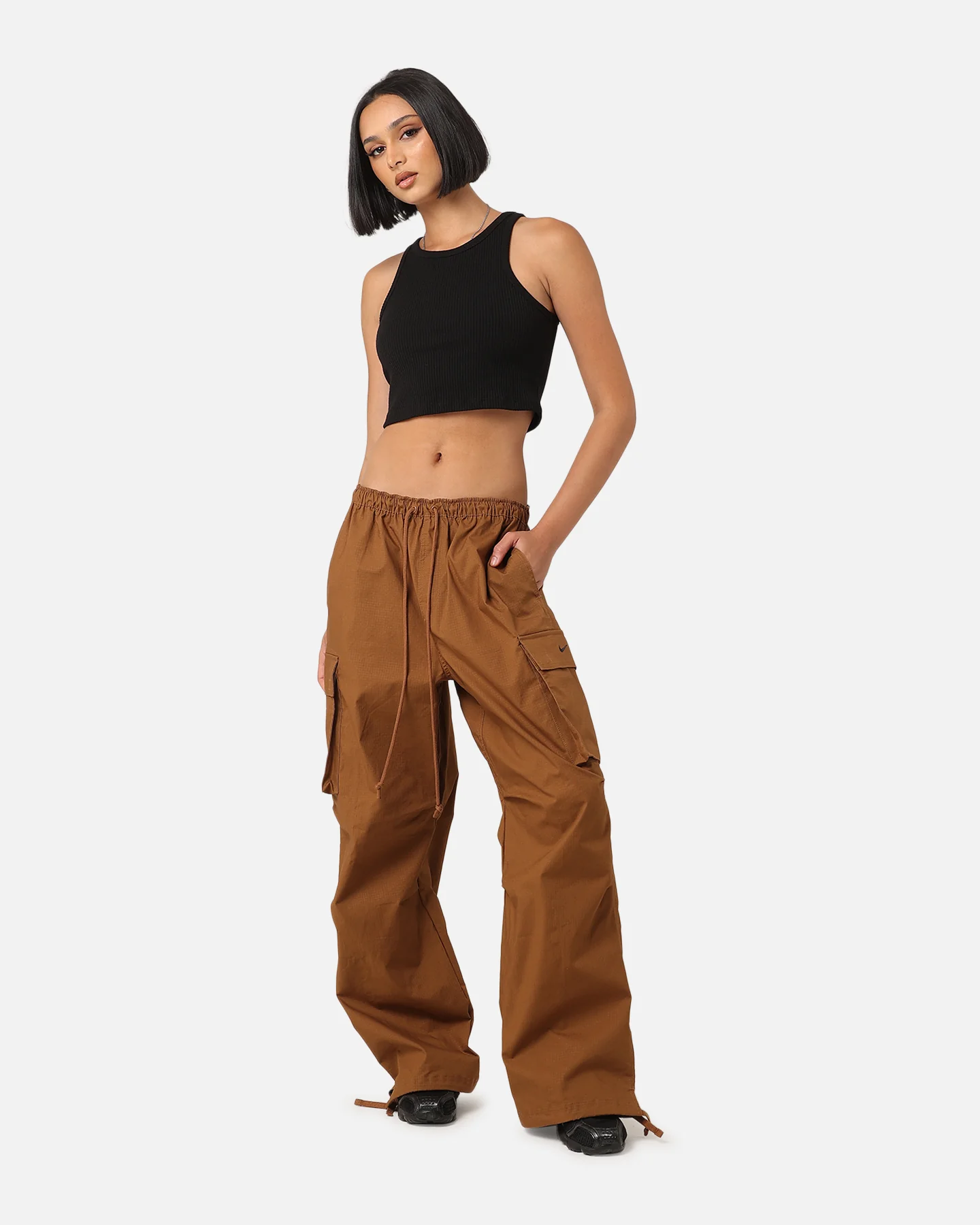 Nike Women's Sportswear Dance Cargo Pants Light British Tan - Image 2