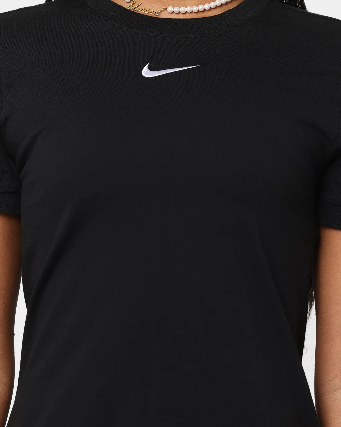 Nike Women's Sportswear Icon Clash Short Sleeve Dress Black - Image 3