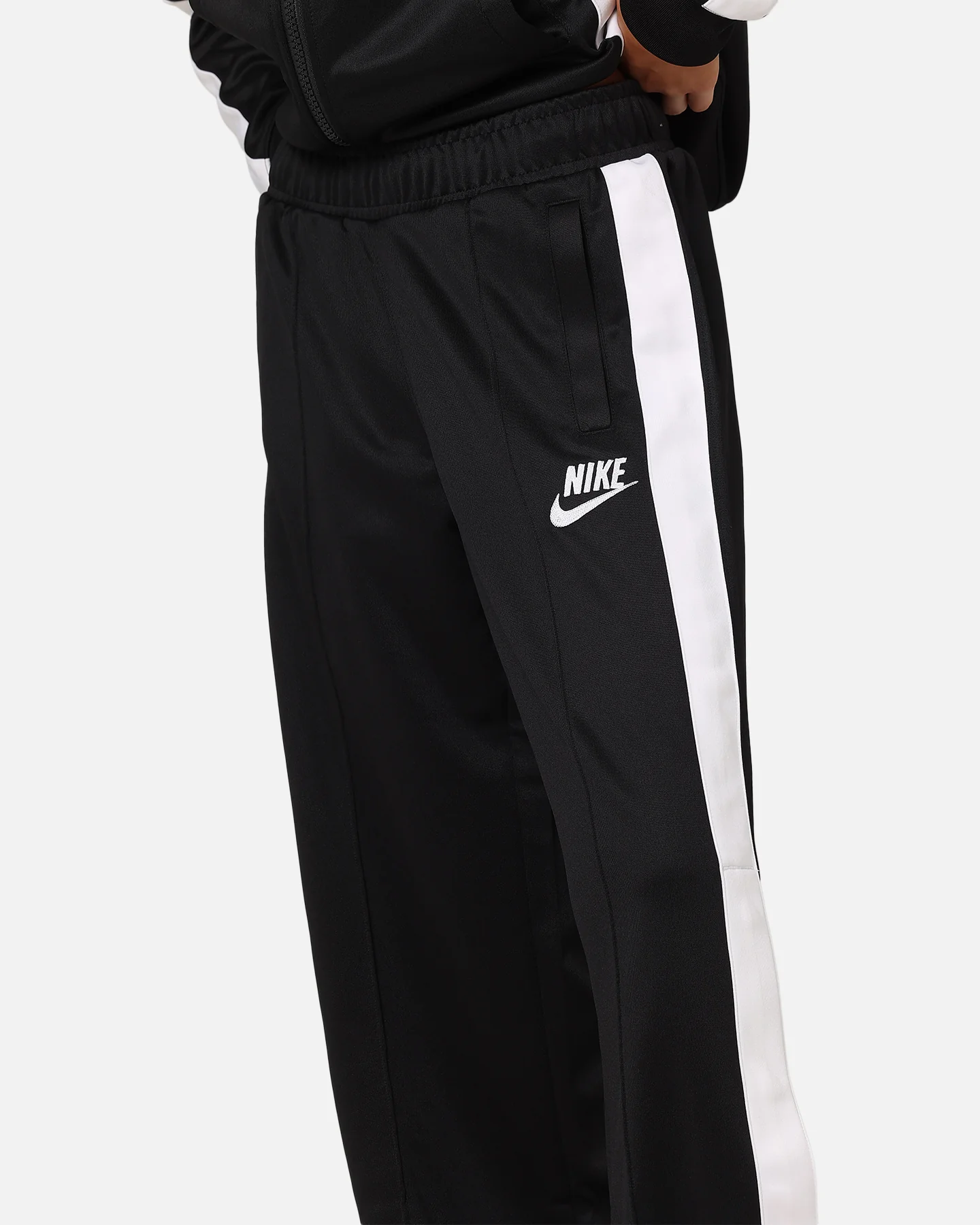 Nike Women's Sportswear Pants Black/White - Image 4