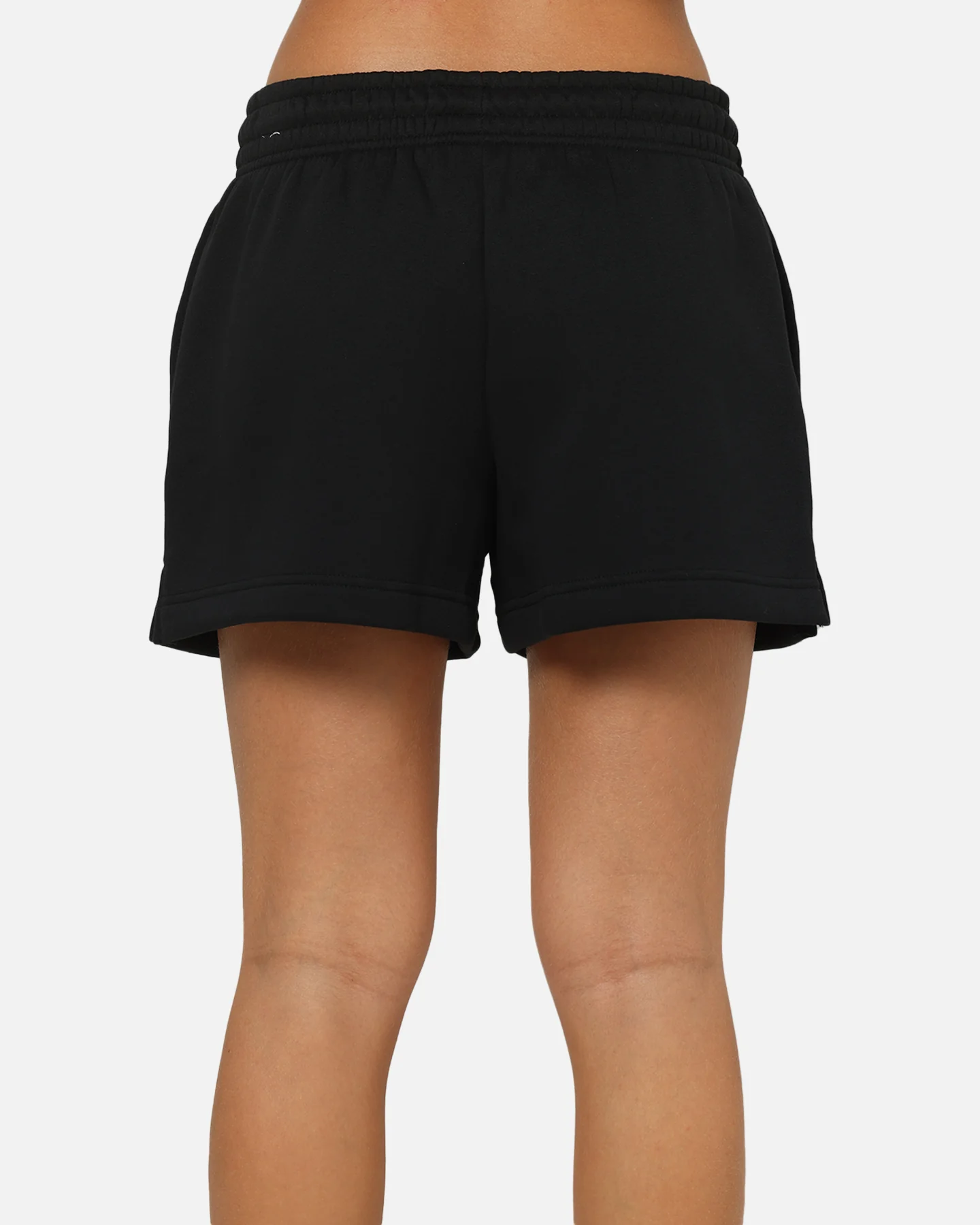 Nike Women's Sportswear Phoenix Fleece Mid-Rise 4" Shorts Black/Sail - Image 8