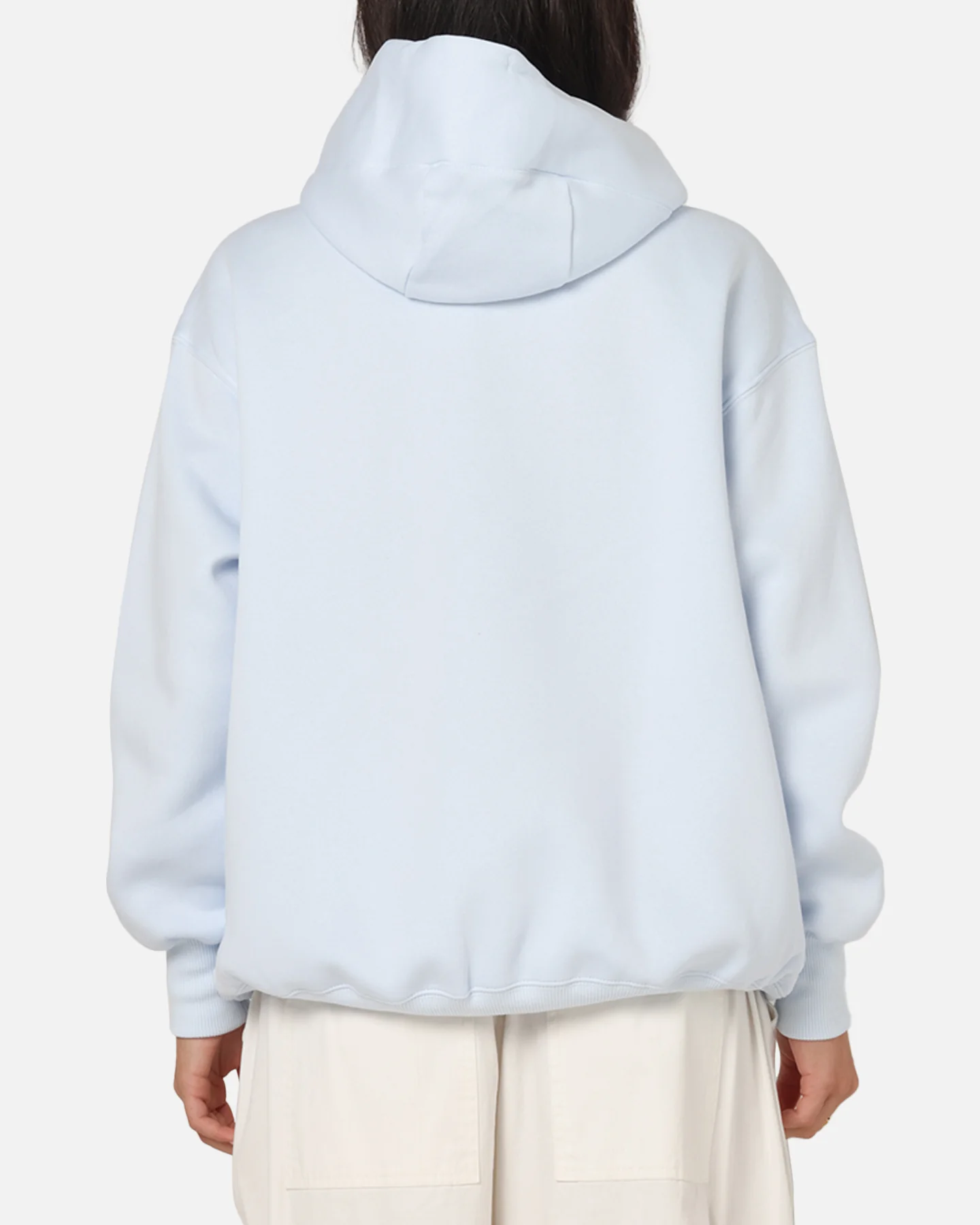 Nike Women's Sportswear Phoenix Fleece Oversized Pullover Hoodie Blue - Image 3