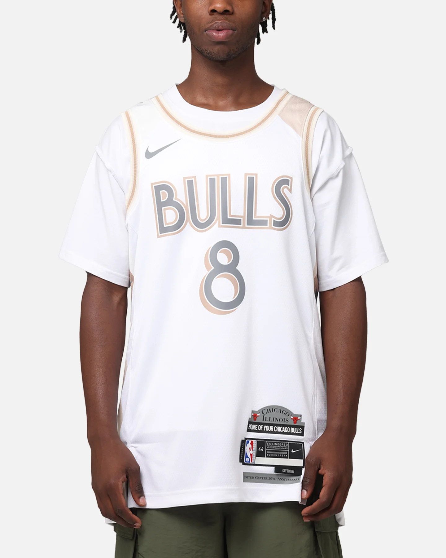 Nike Zach LaVine Chicago Bulls #8 City Edition 2024/25 Nike Dri-Fit NBA Swingman Jersey White