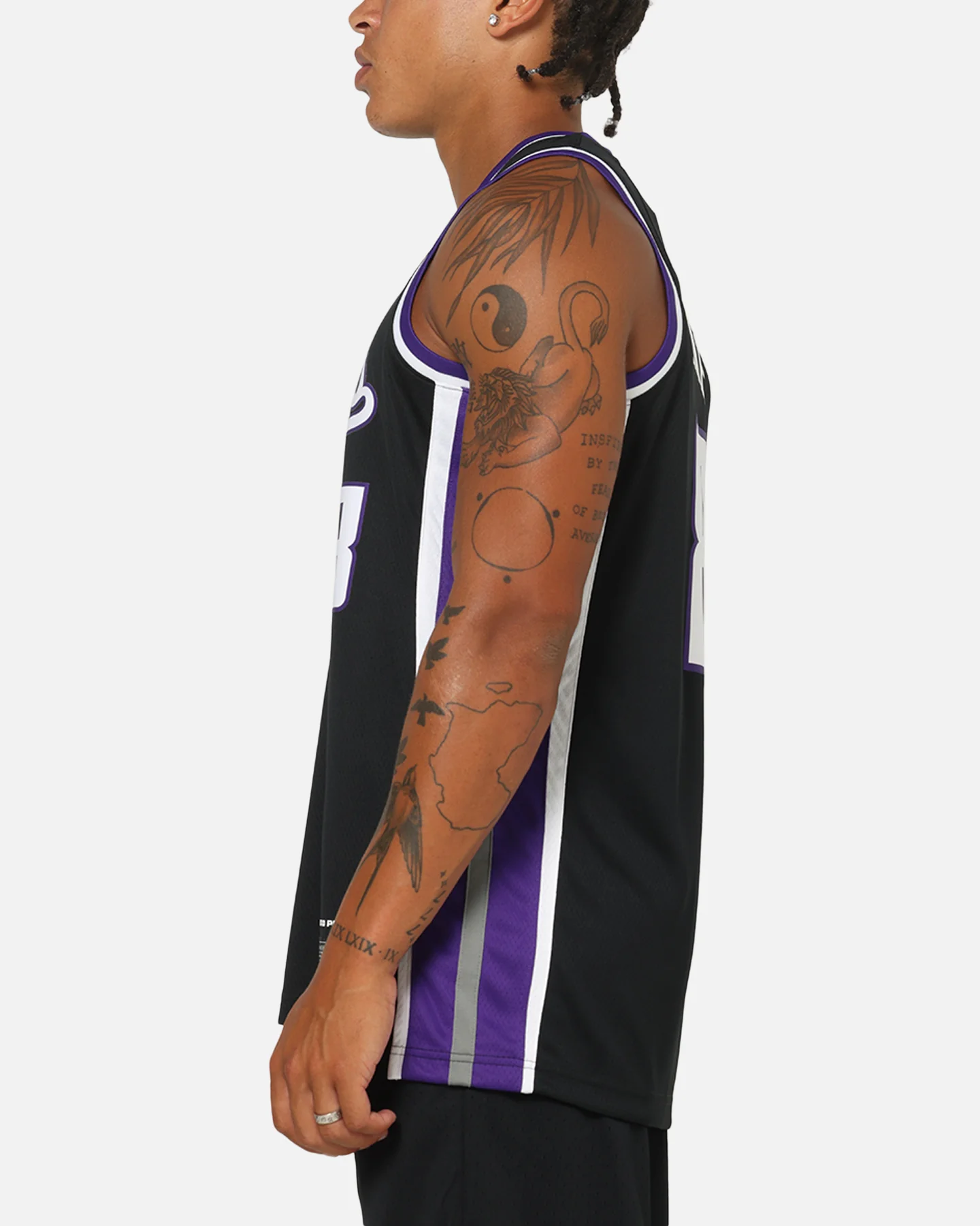 Nike Zach LaVine Sacramento Kings #8 Icon Edition 2023/24 Nike Dri-Fit NBA Swingman Jersey Black - Image 6