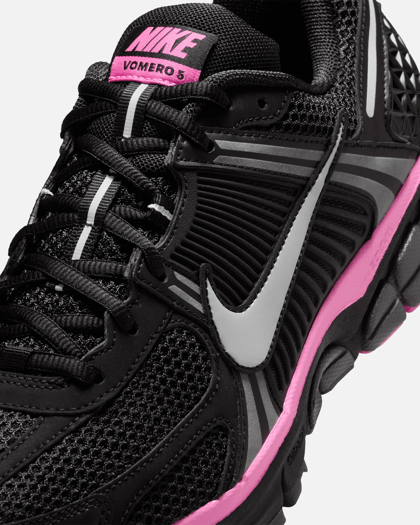 Nike Zoom Vomero 5 Black/Metallic Platinum-Anthracite - Image 6