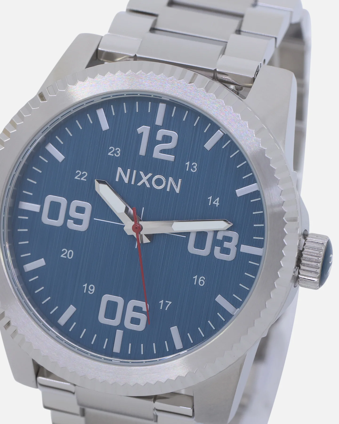 Nixon Corporal Stainless Steel Watch Silver/Indigo - Image 2