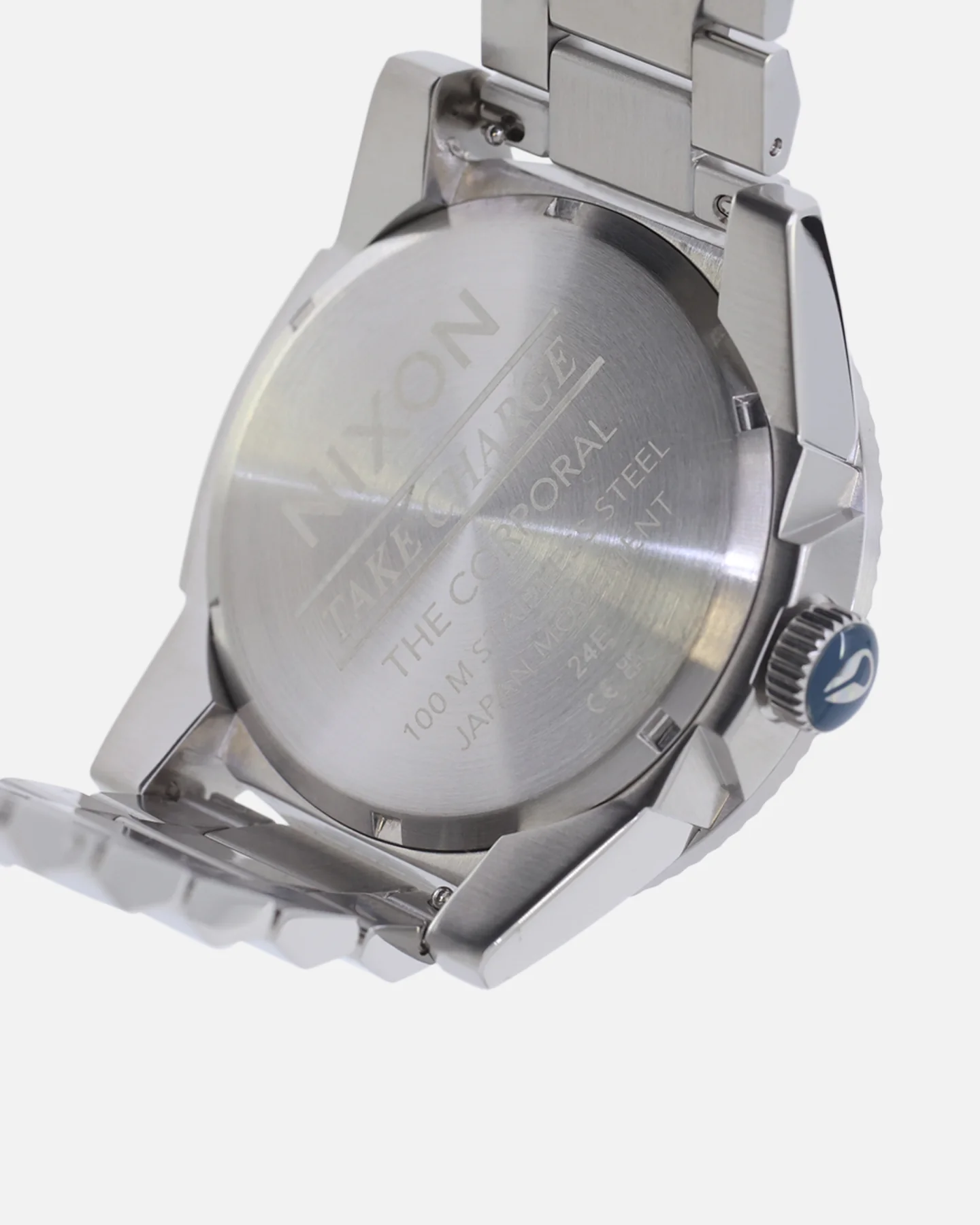 Nixon Corporal Stainless Steel Watch Silver/Indigo - Image 5