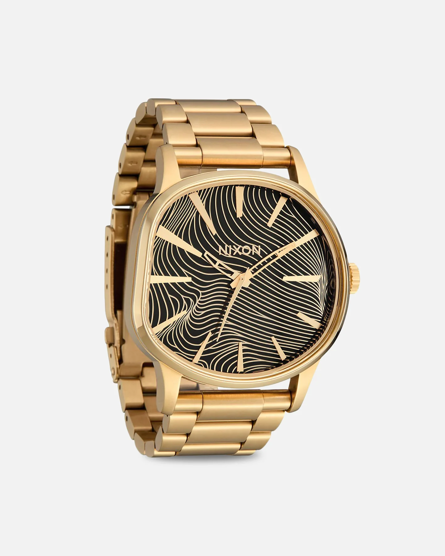 Nixon Sentry Wobble Watch Gold/Black - Image 2