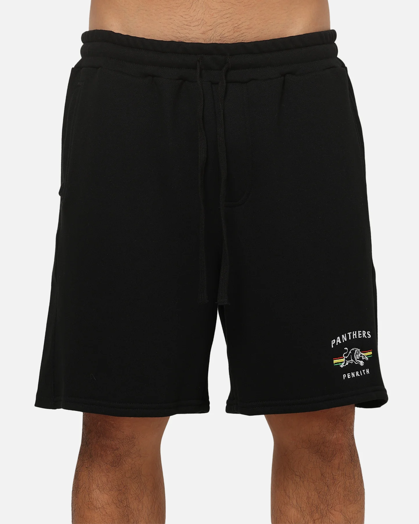 Bleacher Athletic Penrith Panthers NRL 1908 Track Shorts Black - Image 7