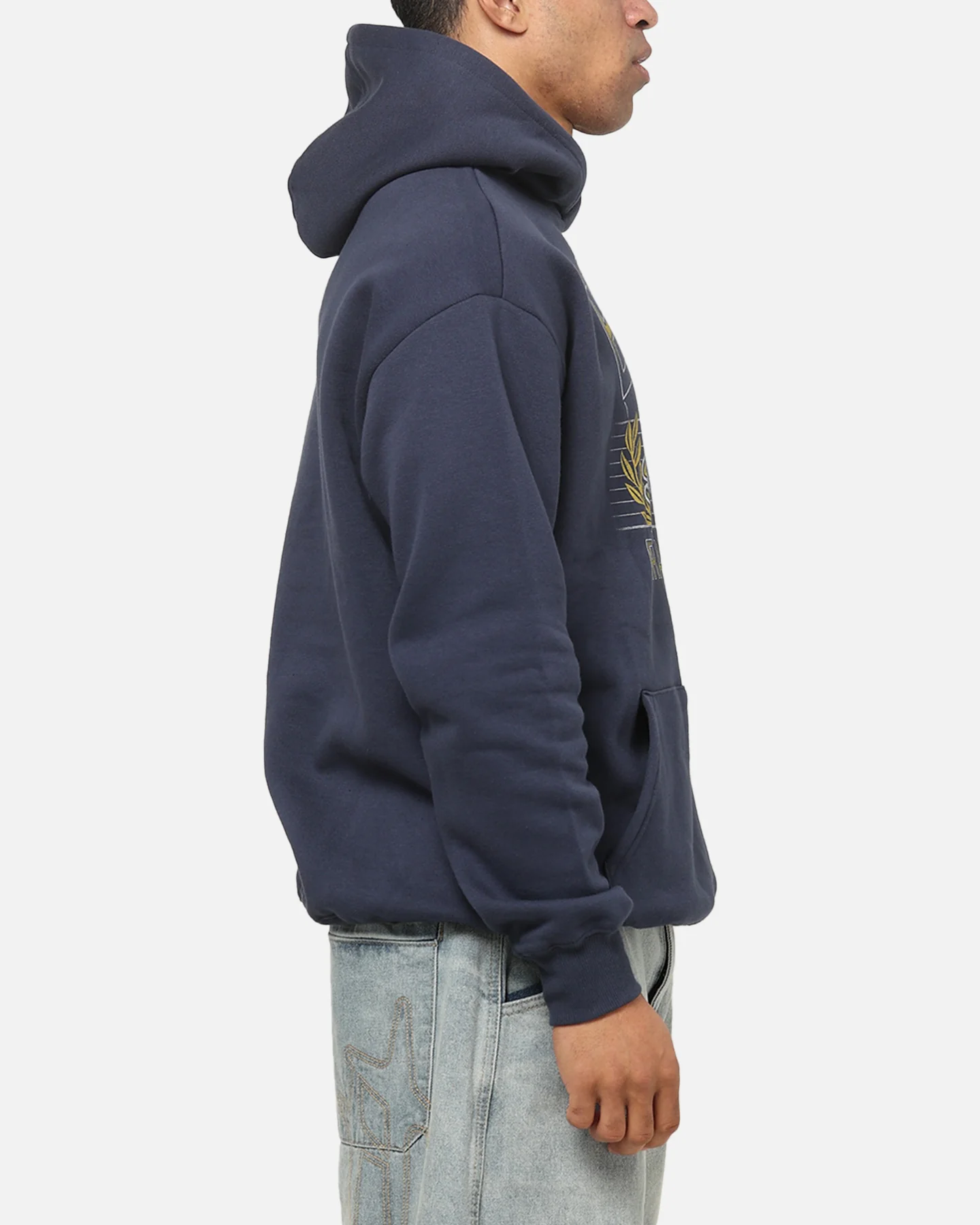 Bleacher Athletic Parramatta Eels NRL Adult Club Wreath Hoodie Navy - Image 4