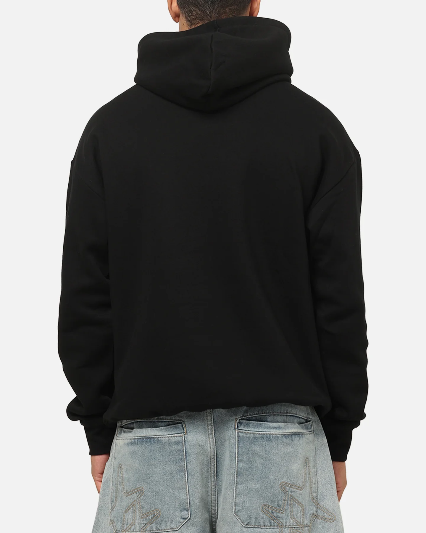 Bleacher Athletic South Sydney Rabbitohs NRL Adult Club Wreath Hoodie Black - Image 3