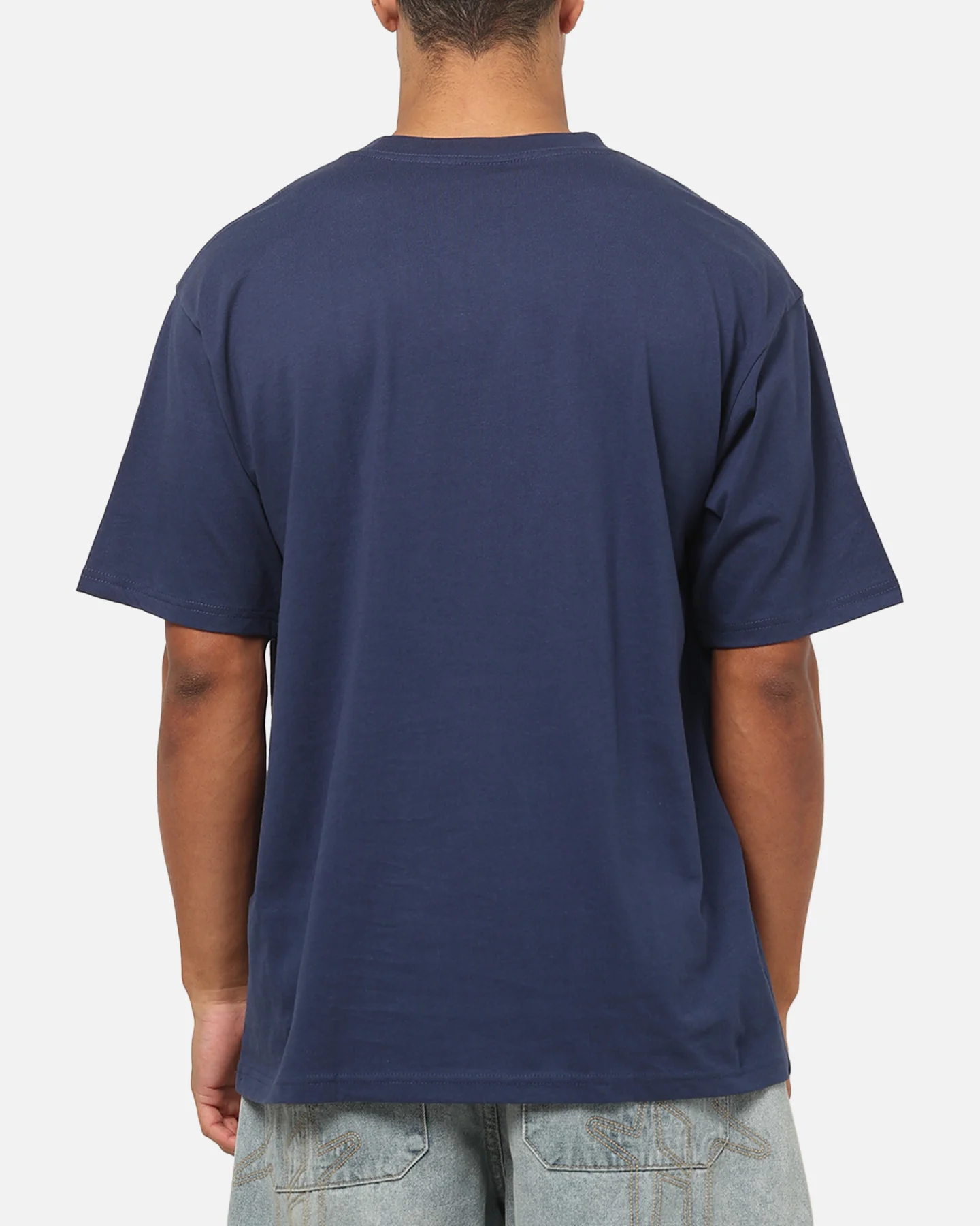 Bleacher Athletic Sydney Roosters NRL Embroidered Logo T-Shirt Navy - Image 3