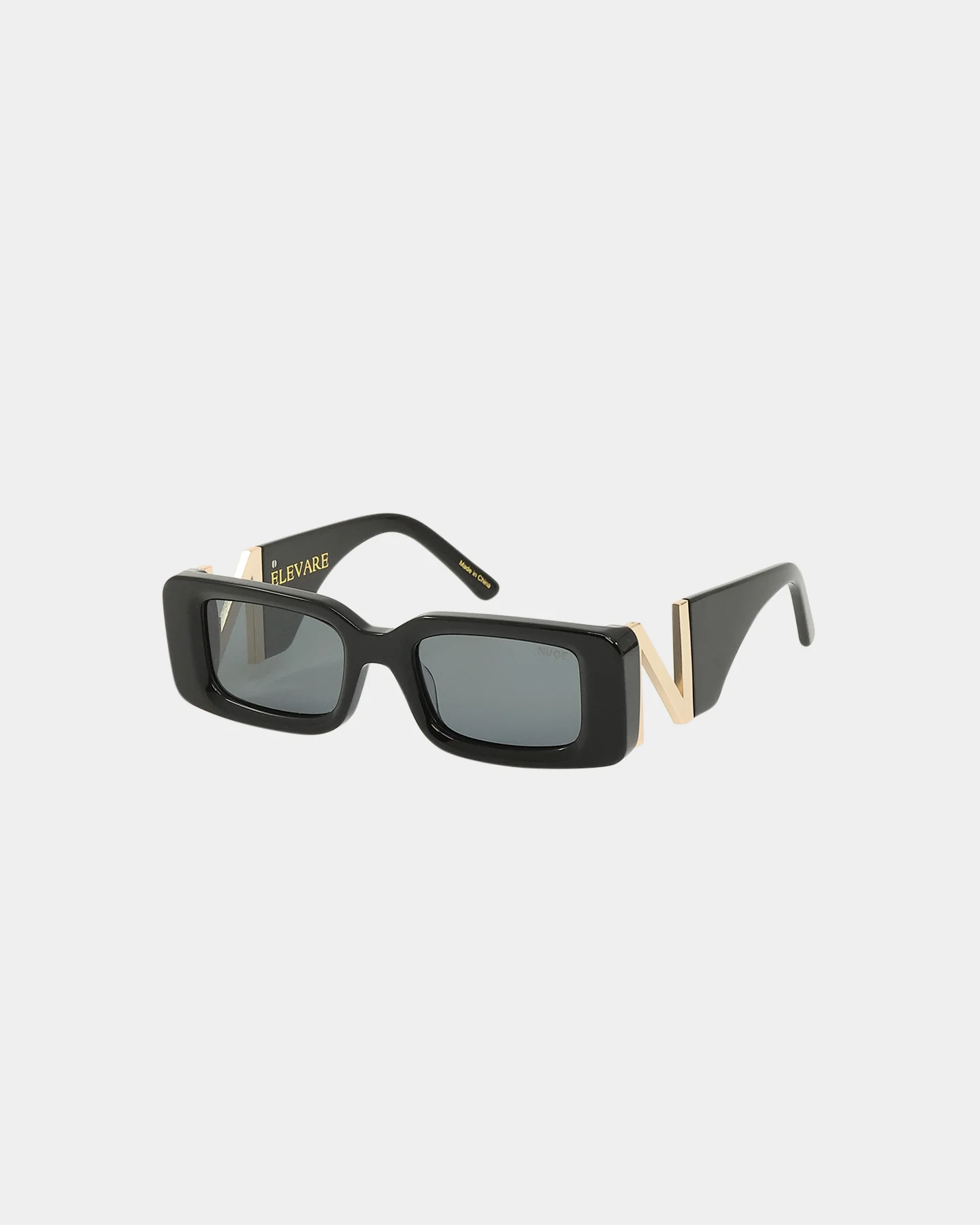 NUQE Elevare Sunglasses Black/Gold - Image 2