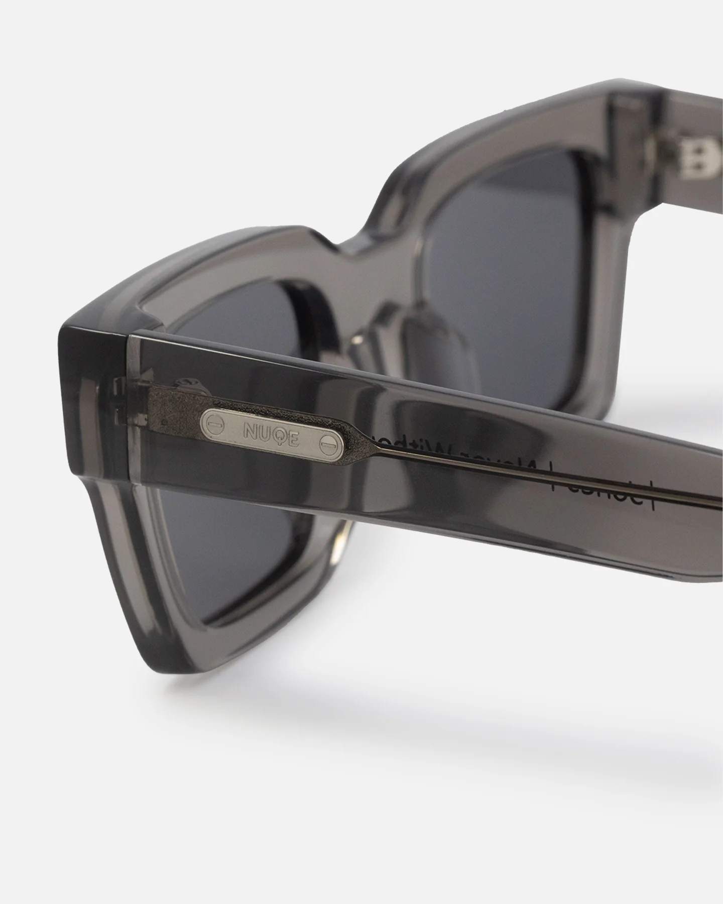 Nuqe Jones Sunglasses Smoke Grey - Image 6