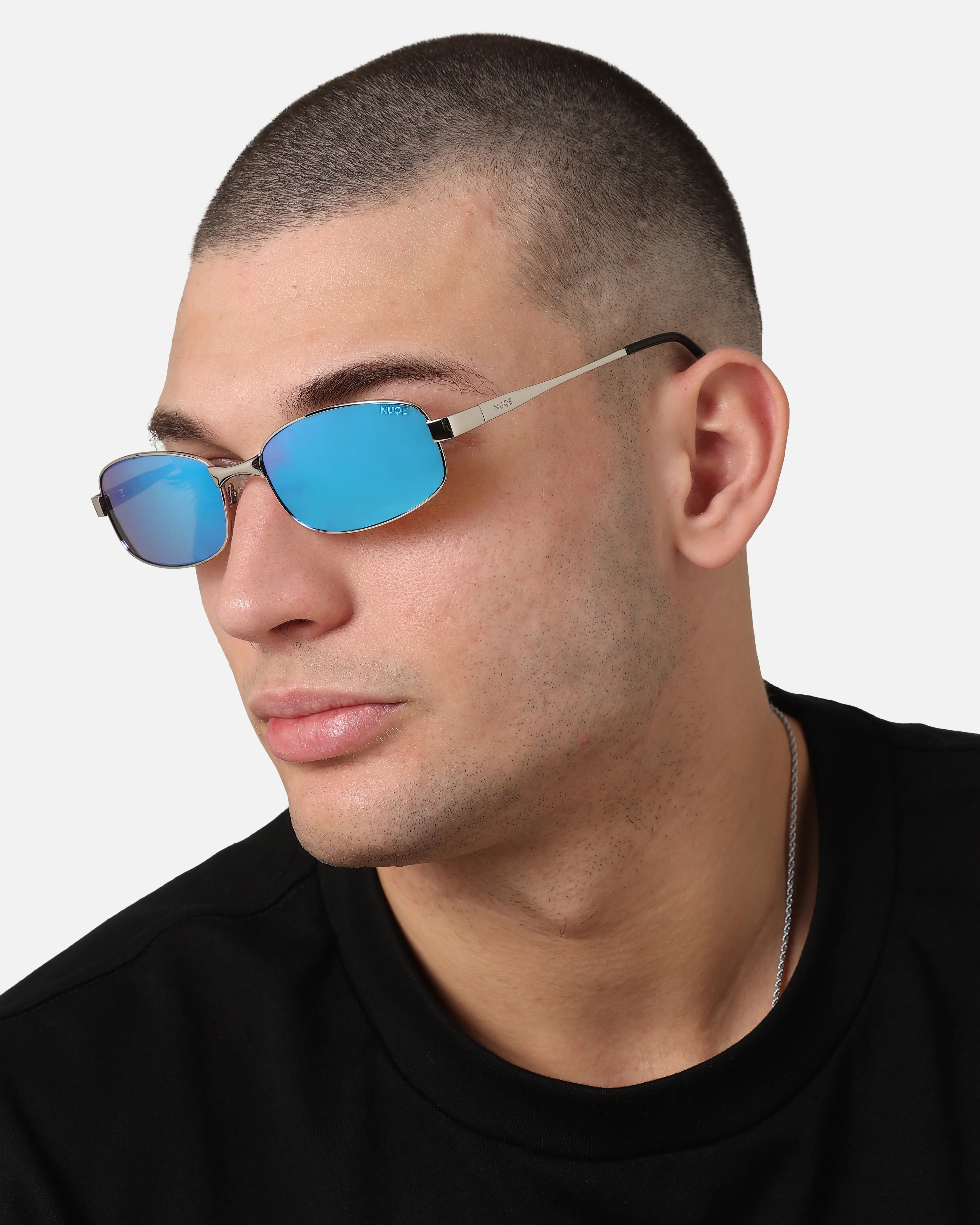Nuqe Price Sunglasses Silver - Image 3
