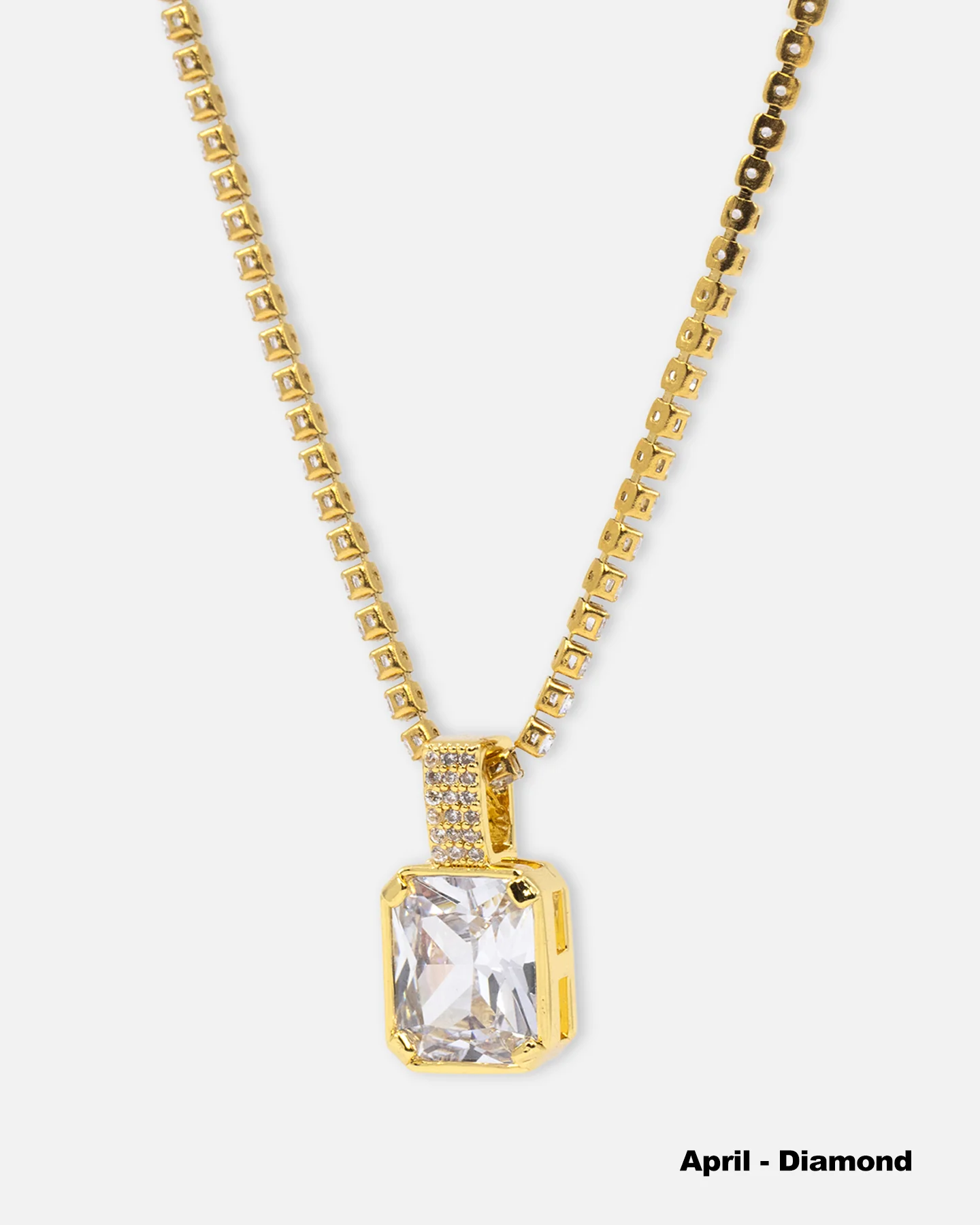 NXS Birthstone Pendant Iced Multi - Image 12