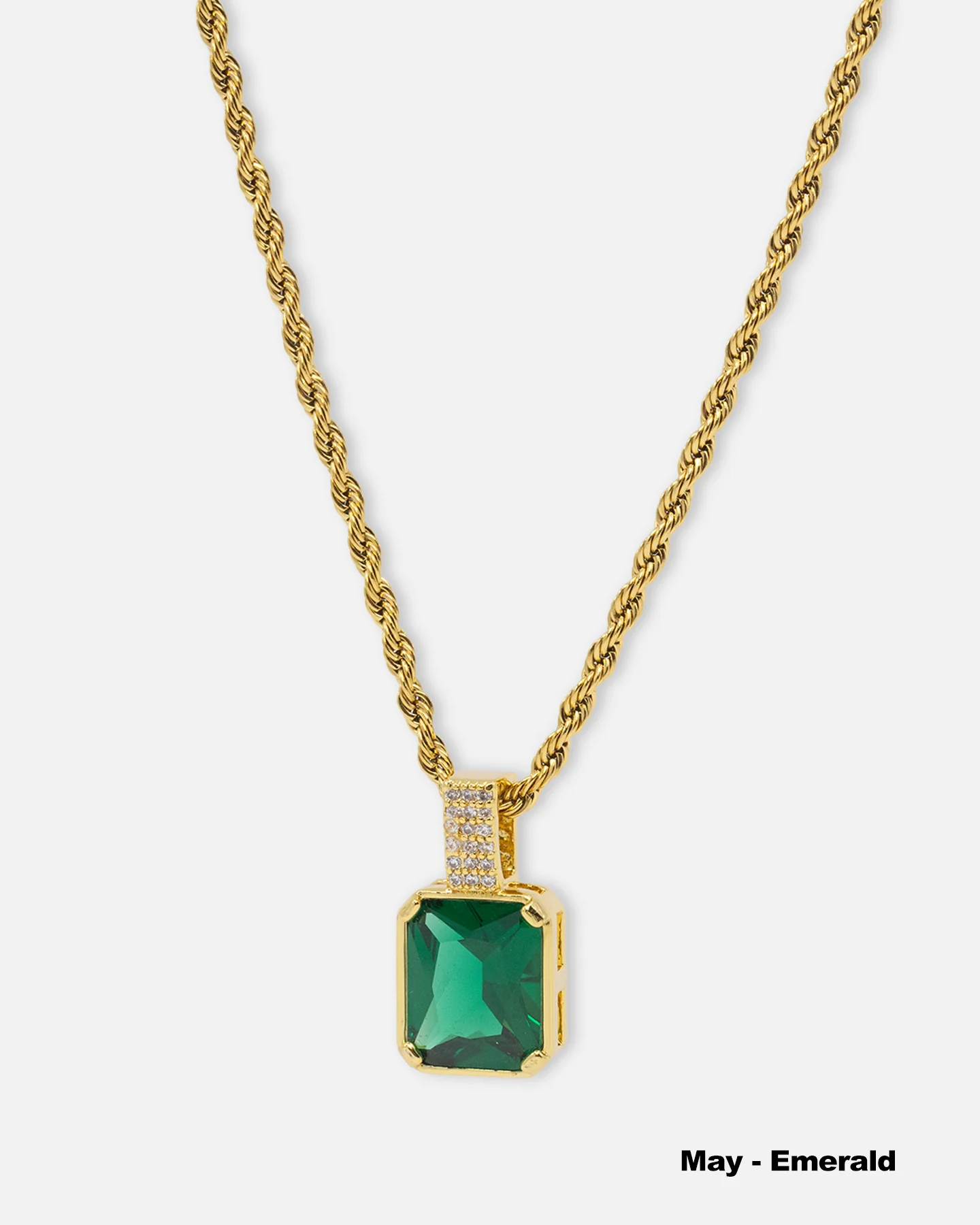 NXS Birthstone Pendant Iced Multi - Image 13