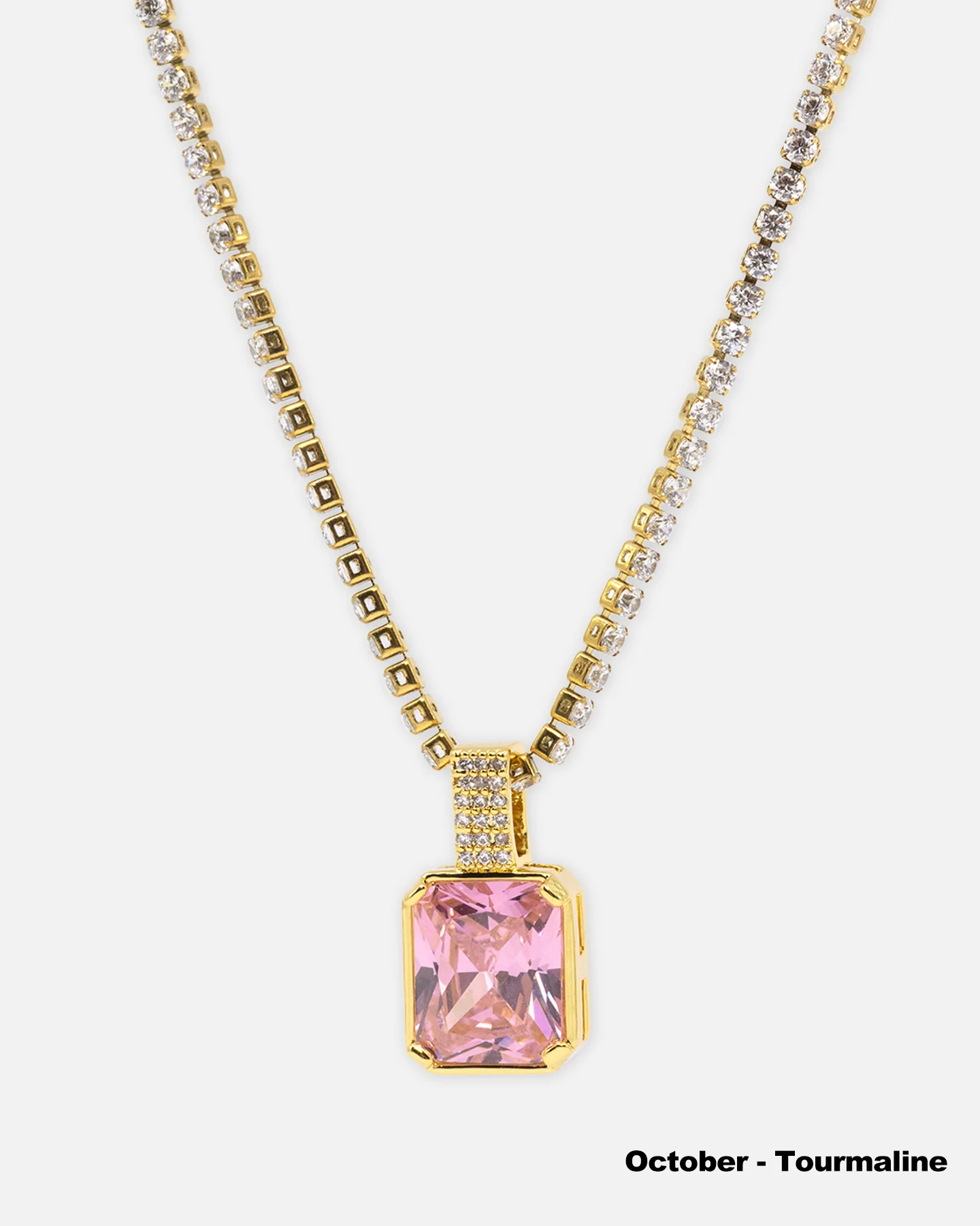 NXS Birthstone Pendant Iced Multi - Image 18