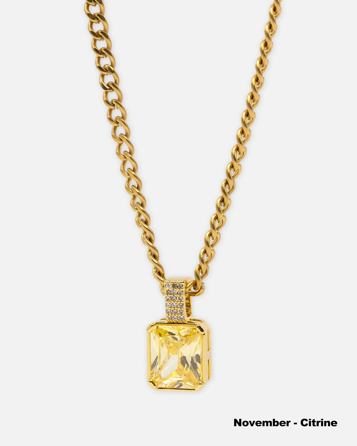 NXS Birthstone Pendant Iced Multi - Image 19