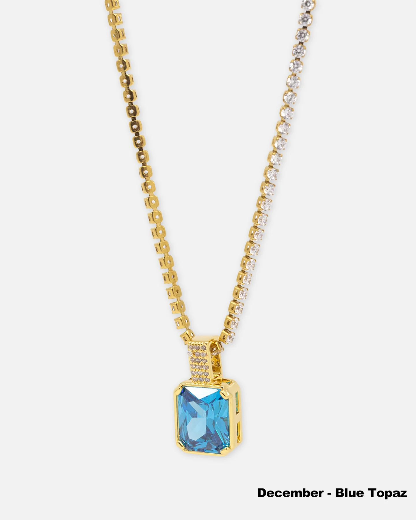 NXS Birthstone Pendant Iced Multi - Image 20