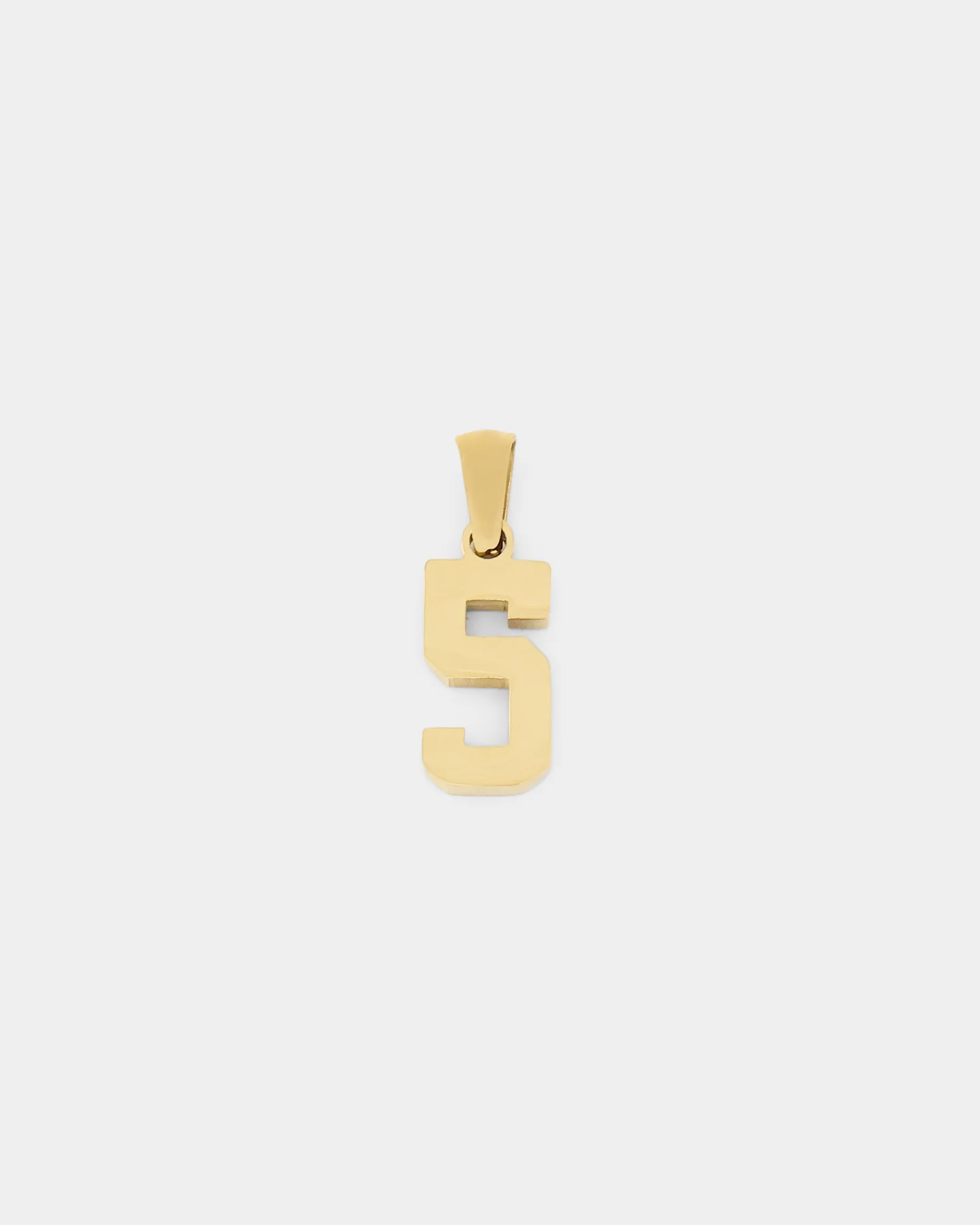 NXS College Number Pendant Gold - Image 10