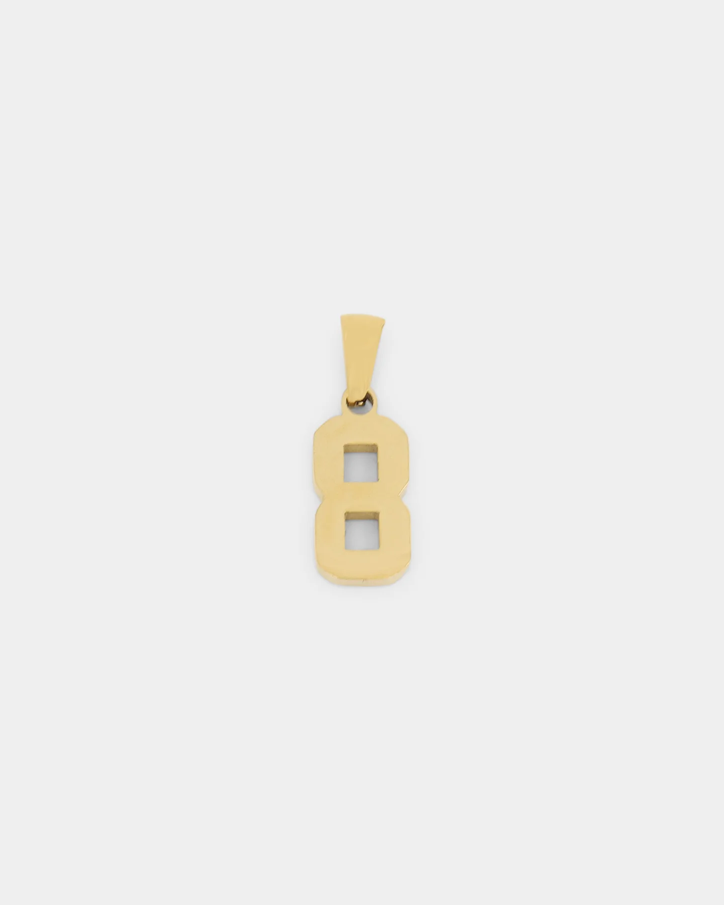 NXS College Number Pendant Gold - Image 13