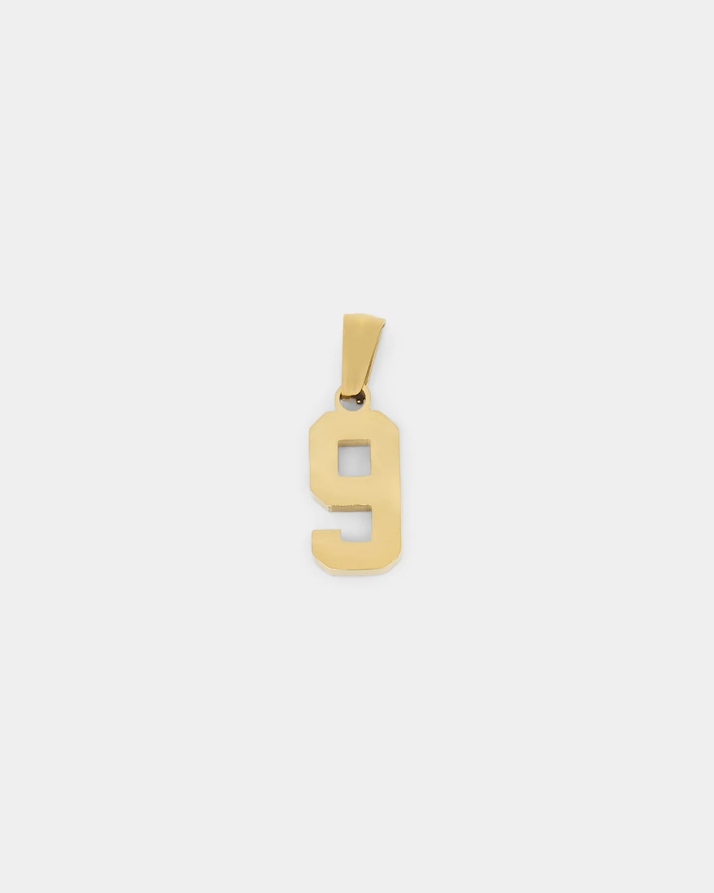 NXS College Number Pendant Gold - Image 14